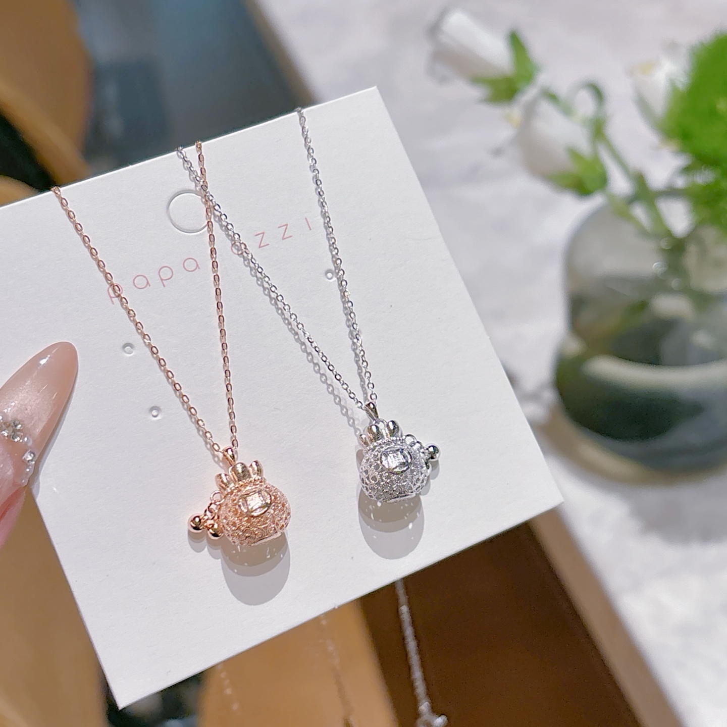 High Polish Silver Necklace Lively Date Night Silver