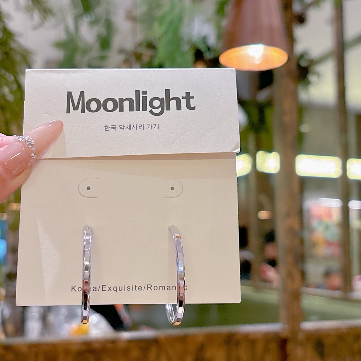 Low Allergy Silver Hoop Earrings Chic Graduation Gold