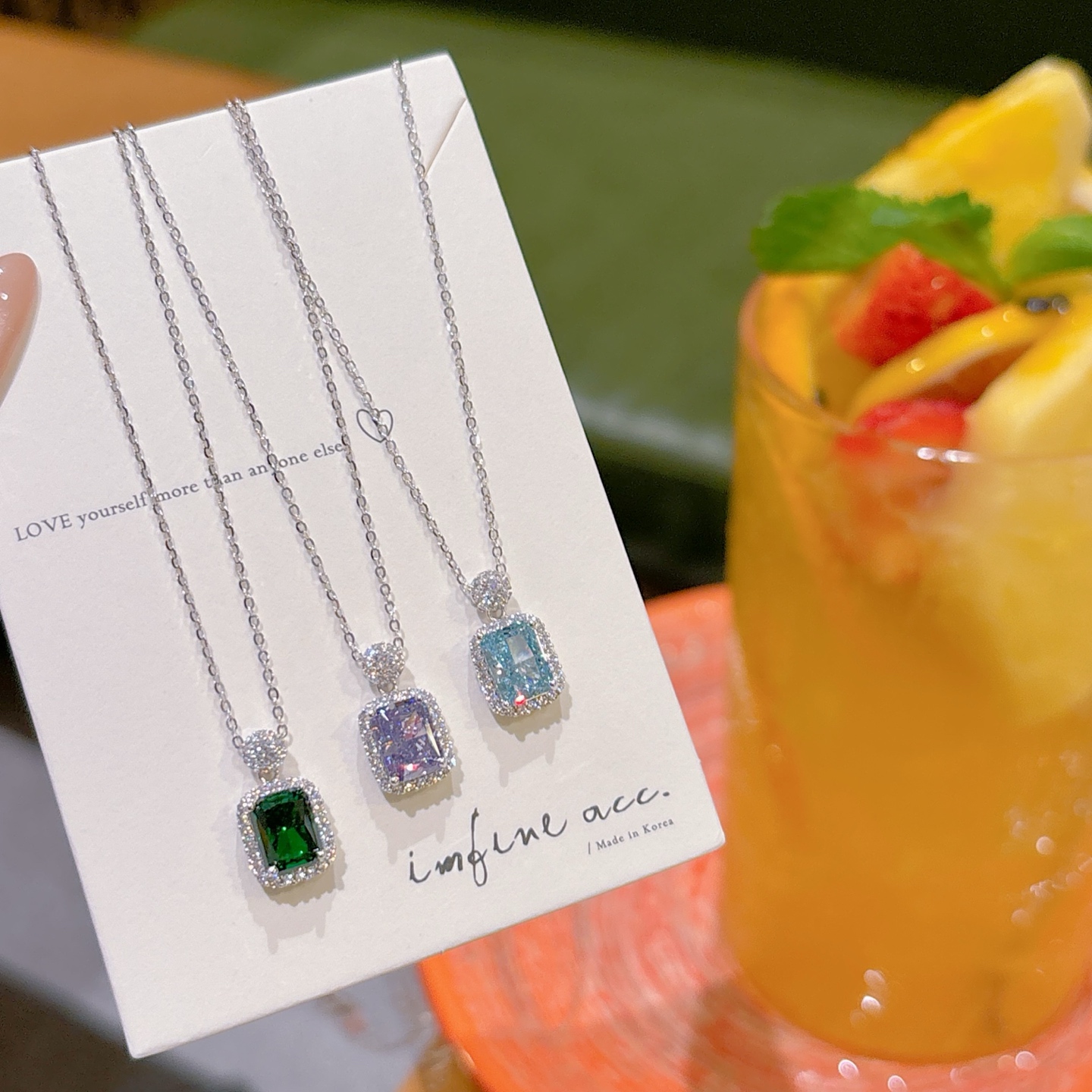 S925 Sterling Silver High Carbon Diamond Necklace Minimalist Banquet