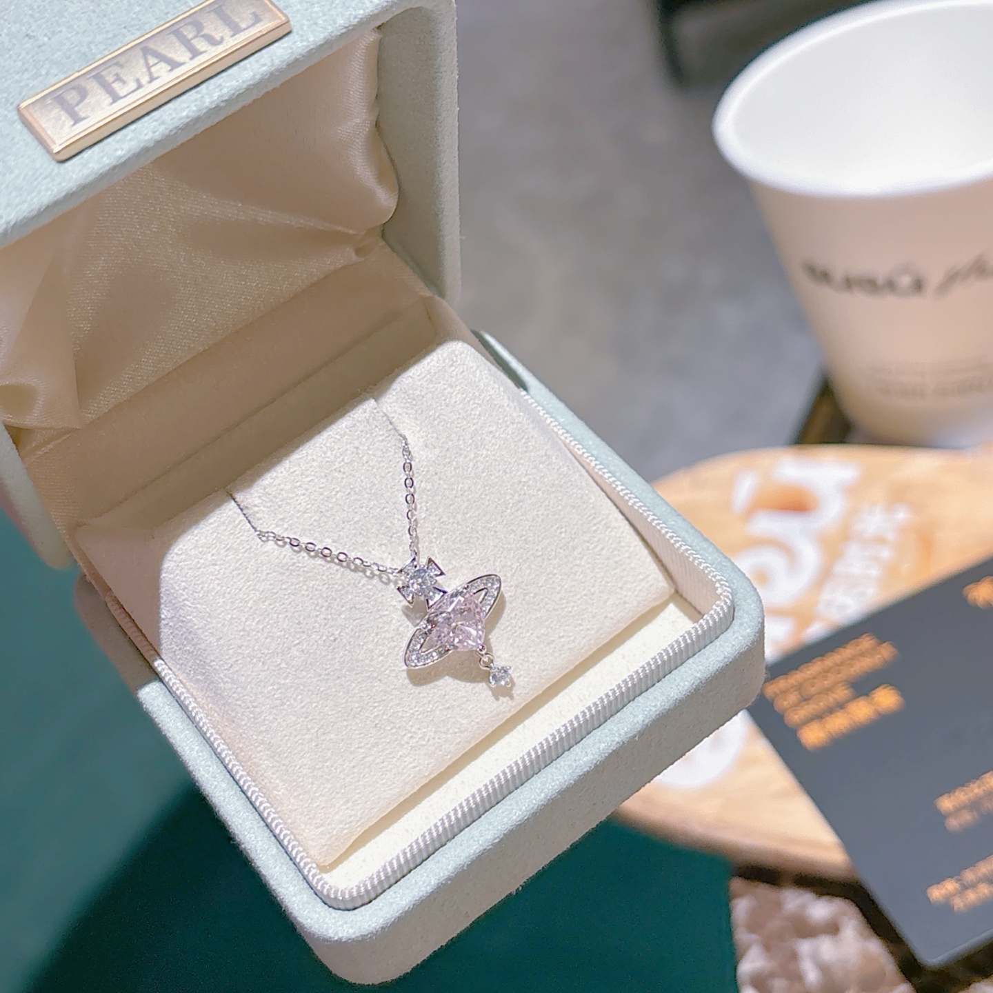 Low Allergy Silver High Carbon Diamond Necklace Chic Self-love Gold