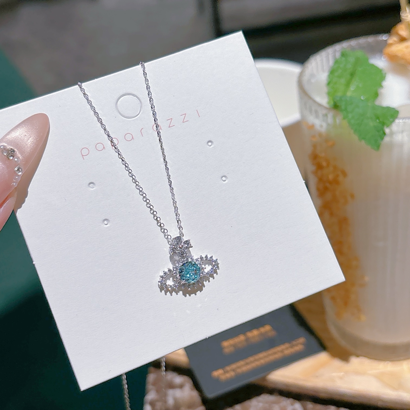 S925 Sterling Silver High Carbon Diamond Necklace Cute Mother's Day