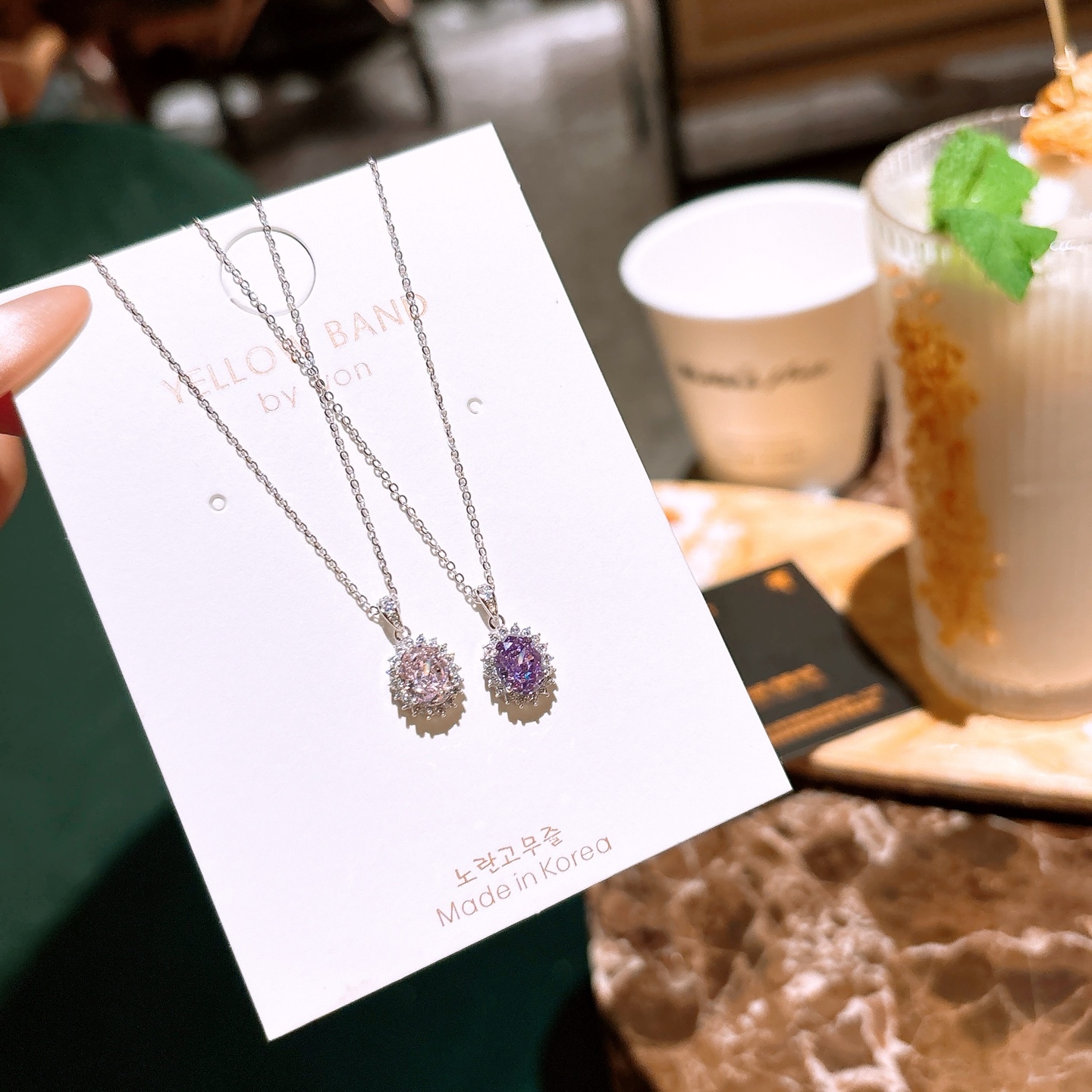 Fine Silver High Carbon Diamond Necklace Precision Proposal Gold