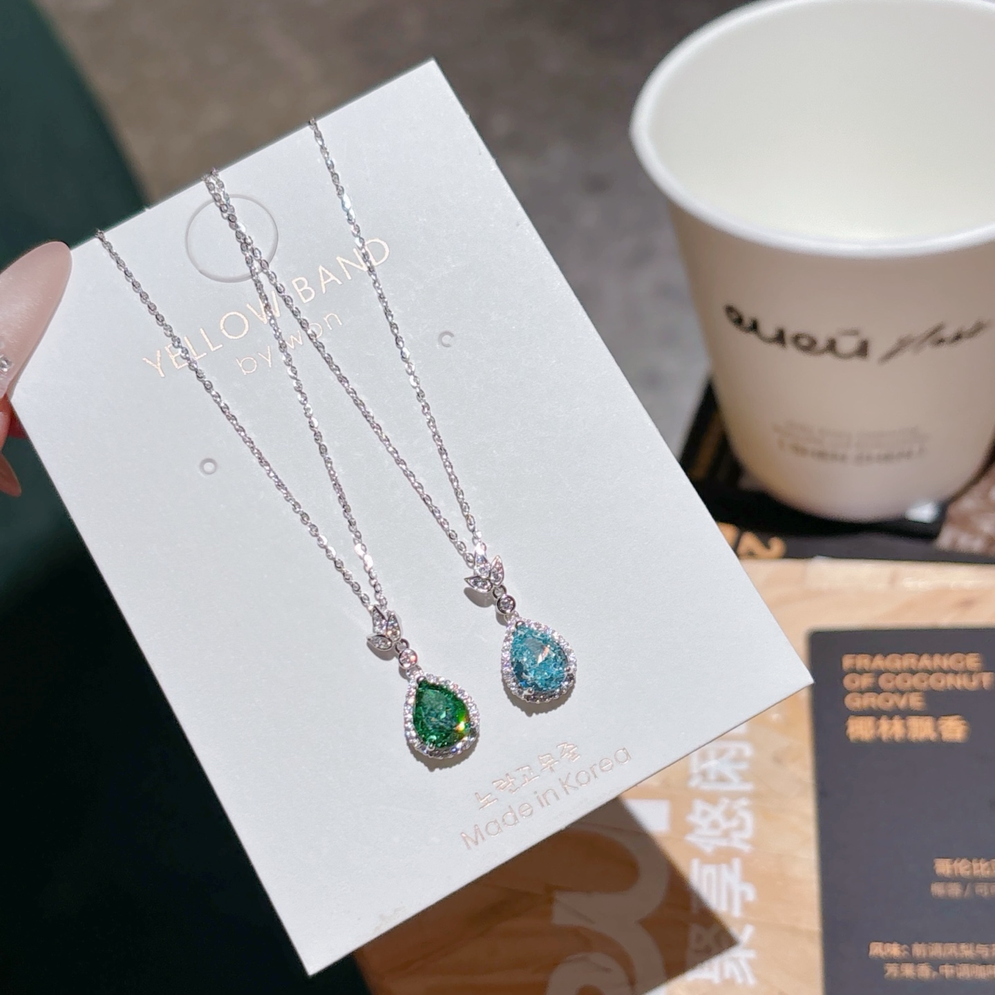 High Polish Silver High Carbon Diamond Necklace Cute Housewarming Gold