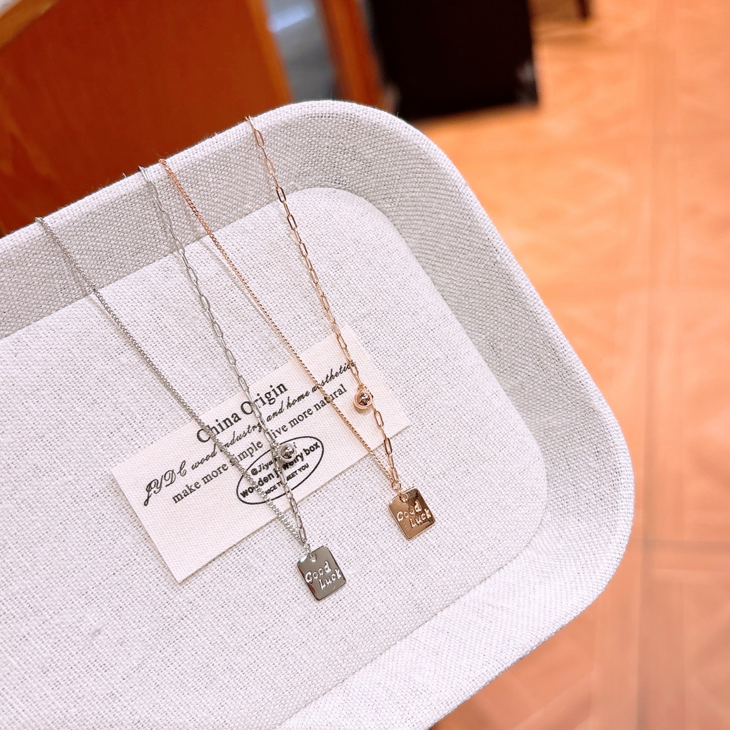 925 Silver Necklace Vintage Mother's Day Silver