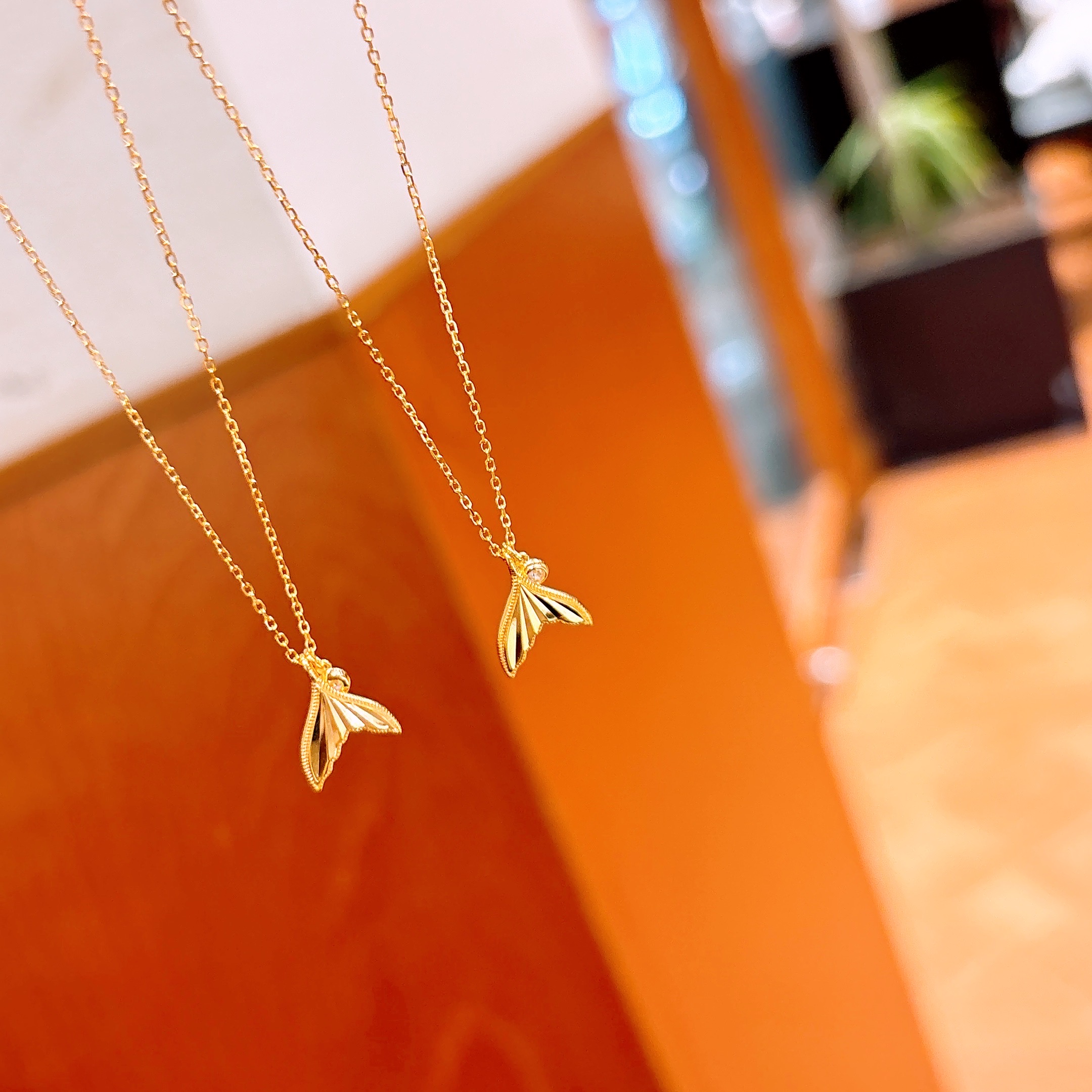 Allergiearmes Silber Kette Minimalistisch Weihnachten Gold