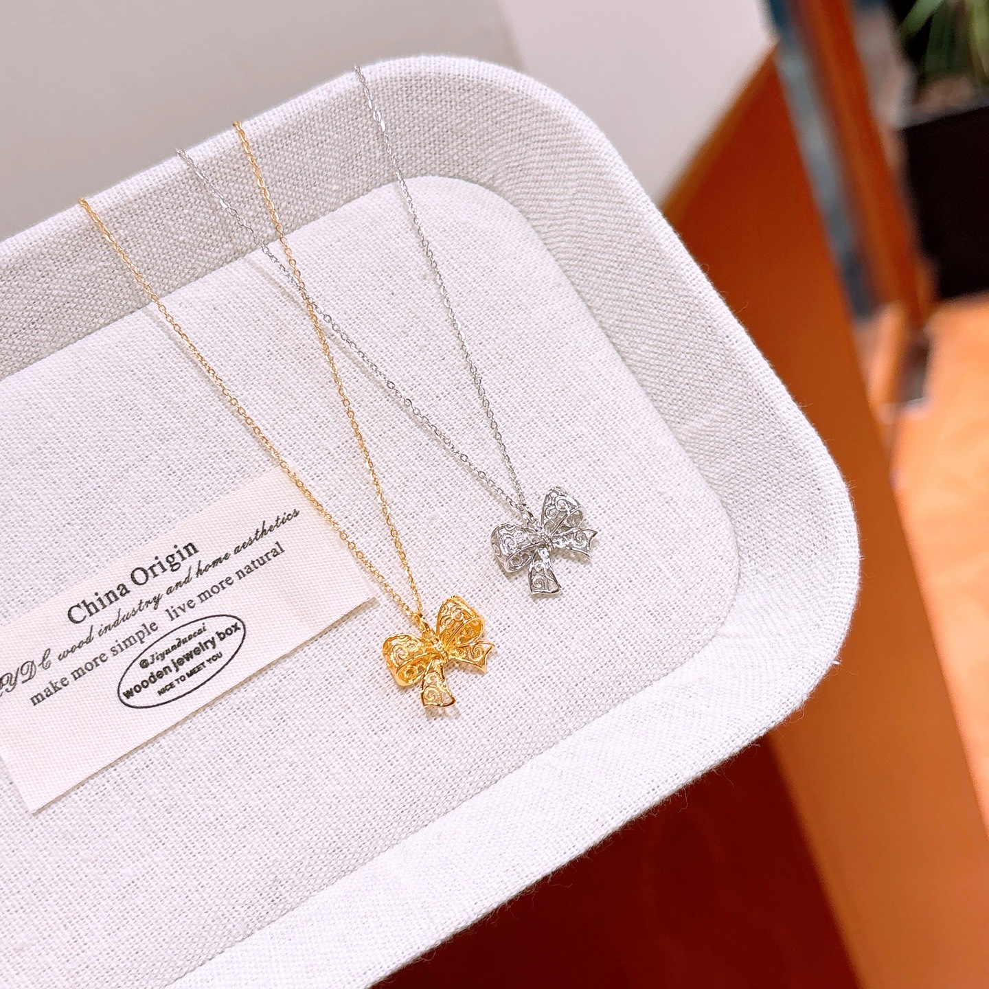 Fine Silver Necklace Precision Teacher's Day Silver