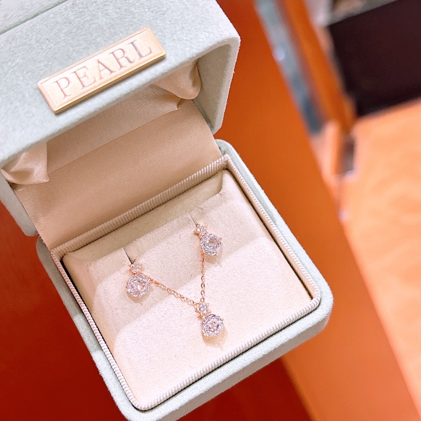 遊び心アレルギー対応シルバーイヤリング＆ネックレスセットシルバー 父の日