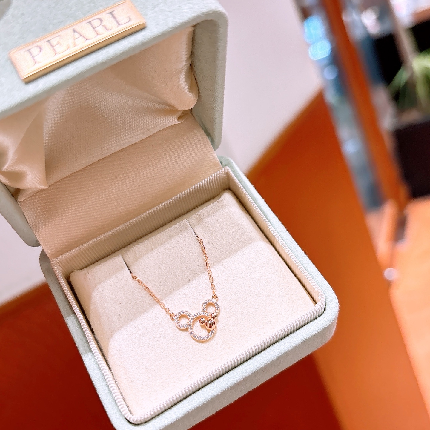 925 Silber Kette Schick Valentinstag Silber