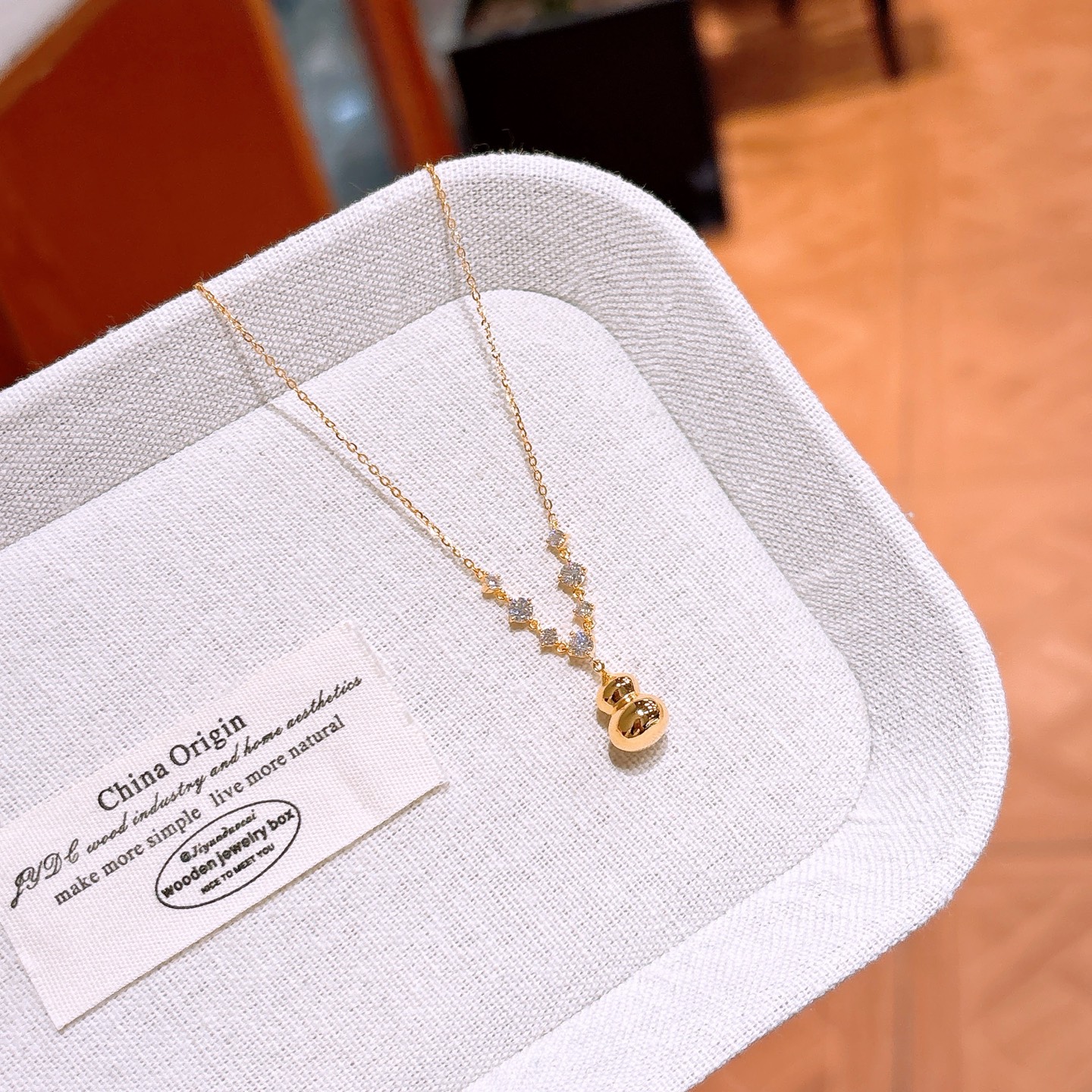 Fine Silver Moissanite Necklace Soft Anniversary Gold