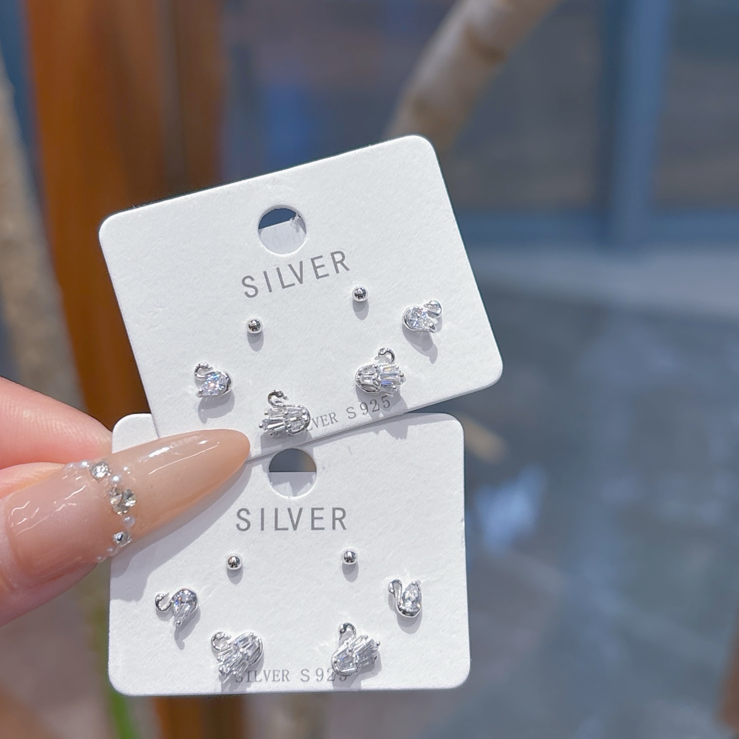 Fine Silver Earrings Premium Date Night Silver