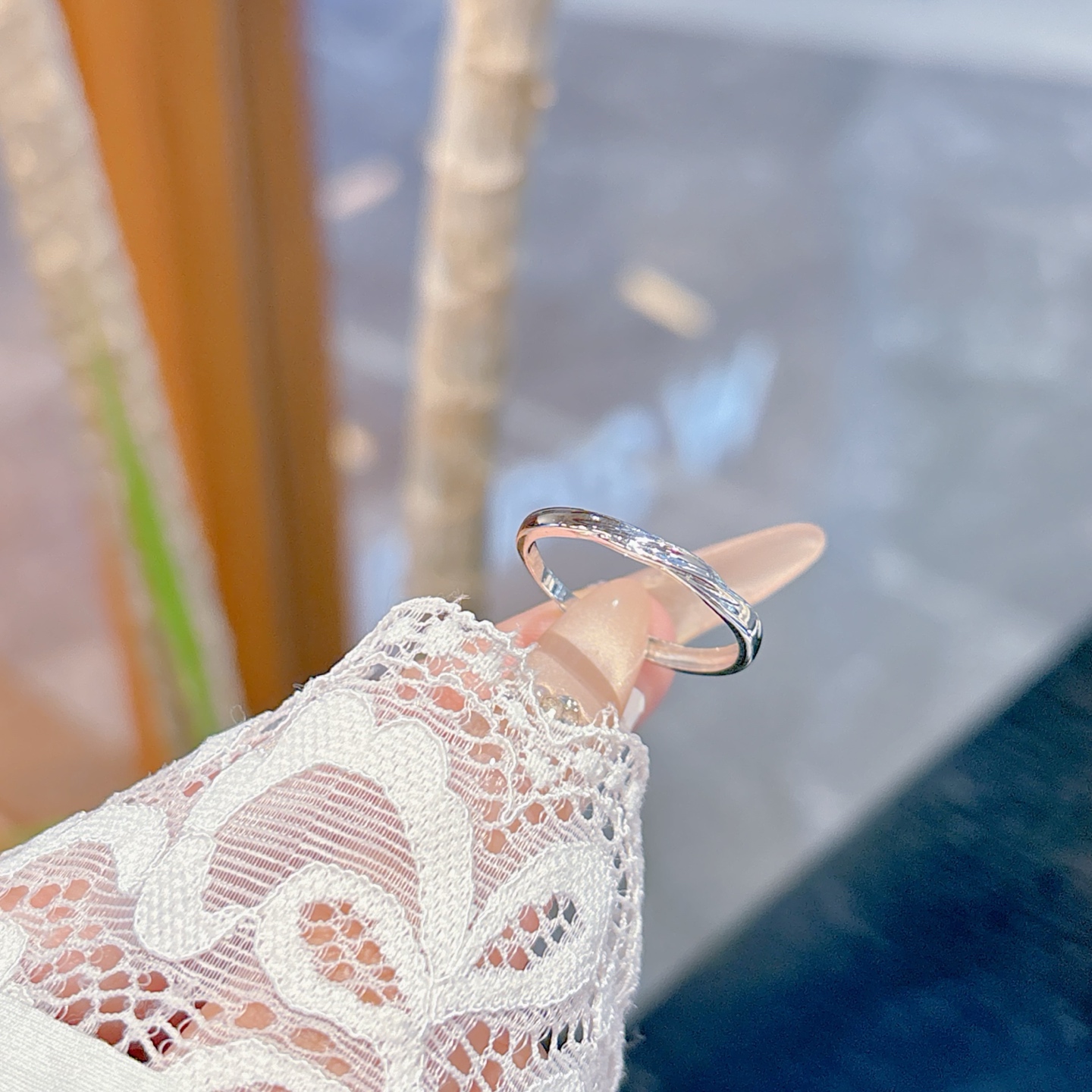 Fine Silver Ring Elegant Housewarming Silver