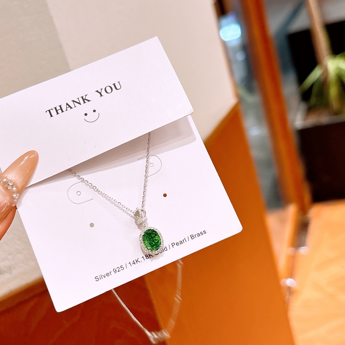 森ガール925シルバーハイカーボンダイヤネックレスゴールド ギフト