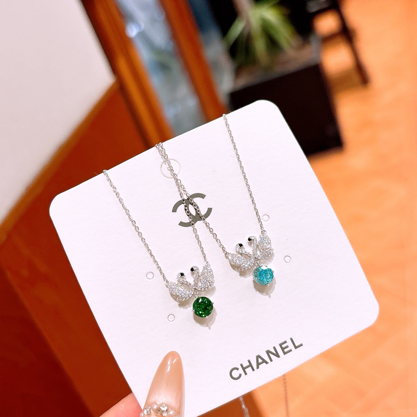 Fine Silver High Carbon Diamond Necklace Ultra Minimal Anniversary