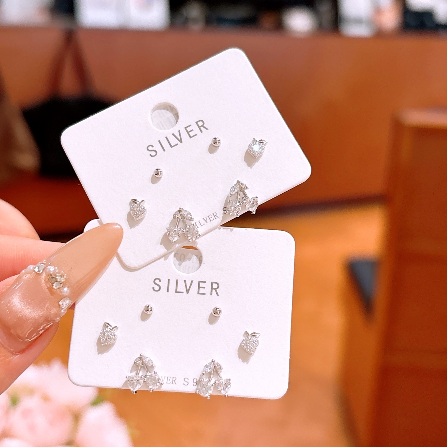 Hypoallergenic Silver Earrings Unique Party Silver