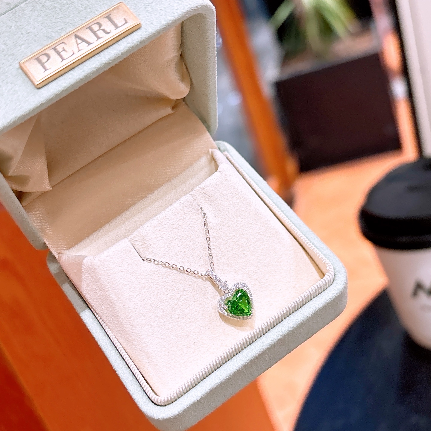 S925 Sterling Silver High Carbon Diamond Necklace Ethereal Mother's Birthday