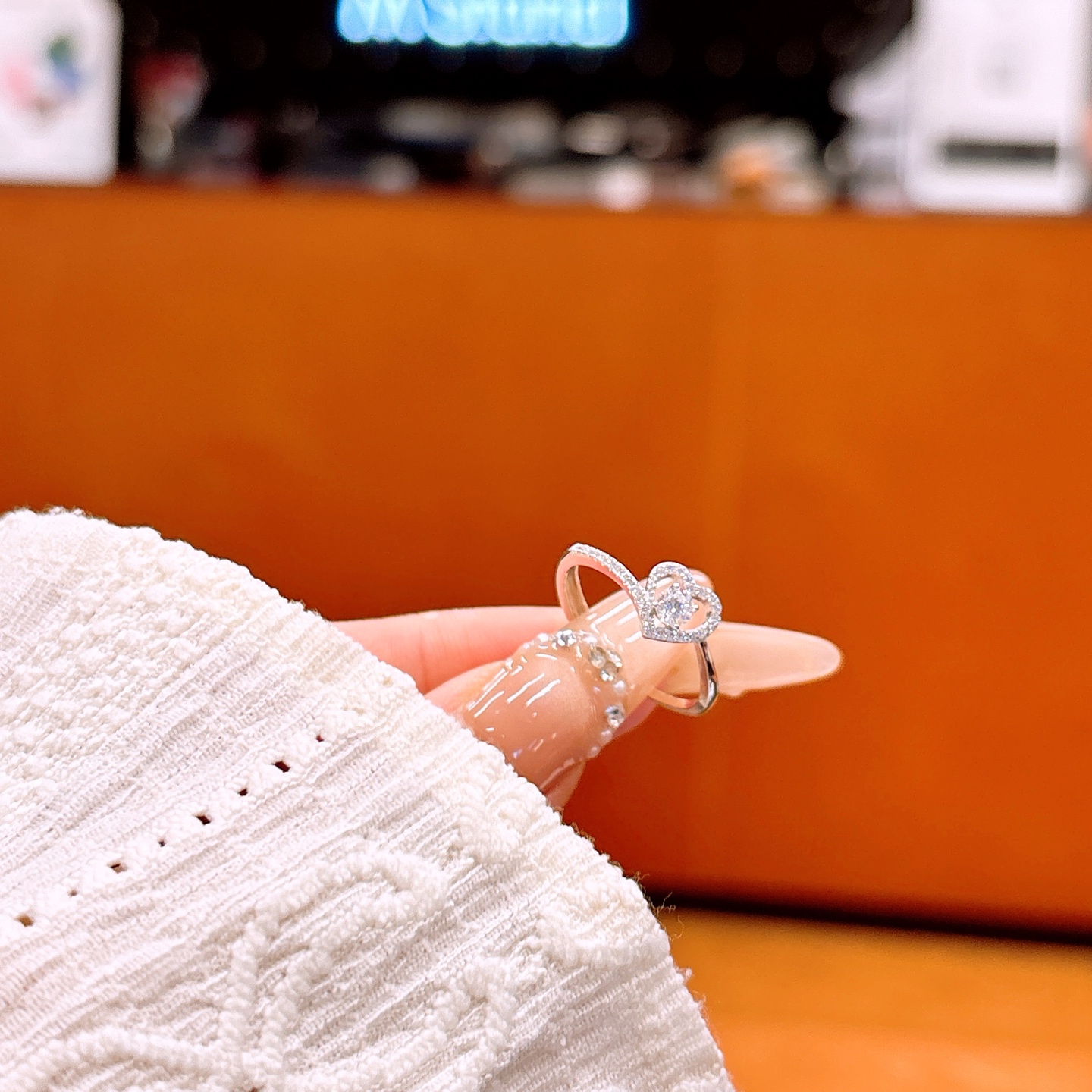 Massivsilber Ring Präzision Weihnachten Gold