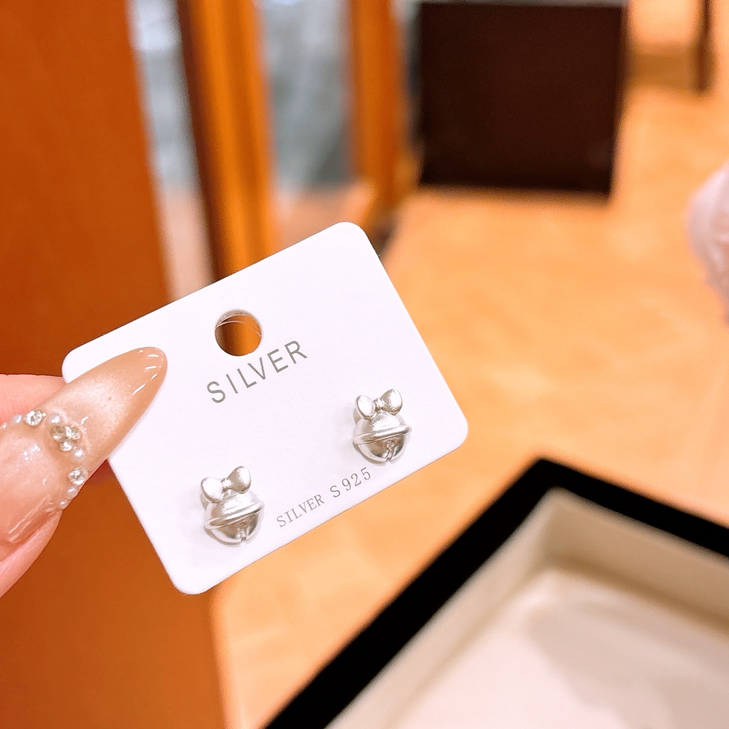 High Polish Silver Earrings Precision Valentine's Day Gold