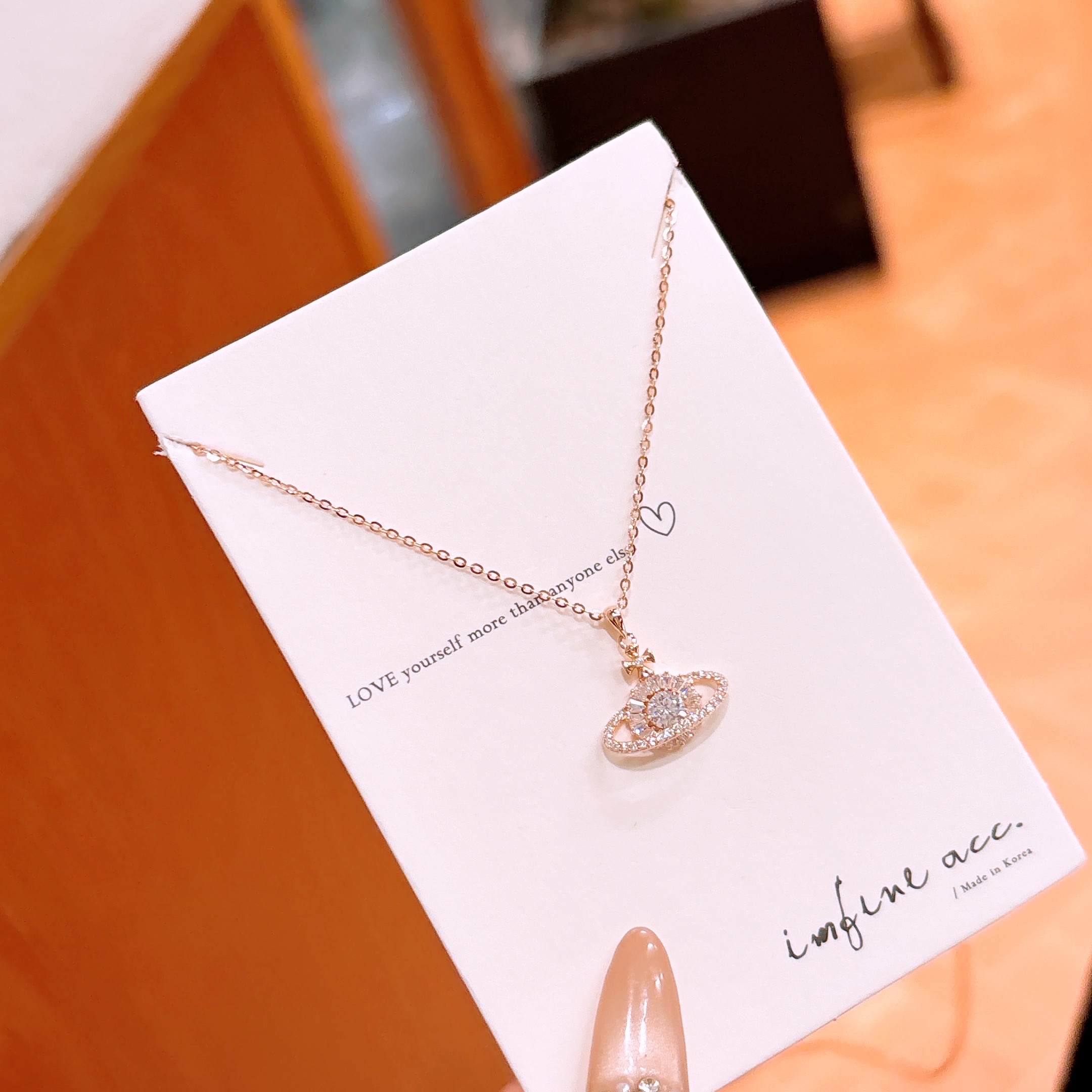 Hypoallergenic Silver Necklace Minimalist Party Gold