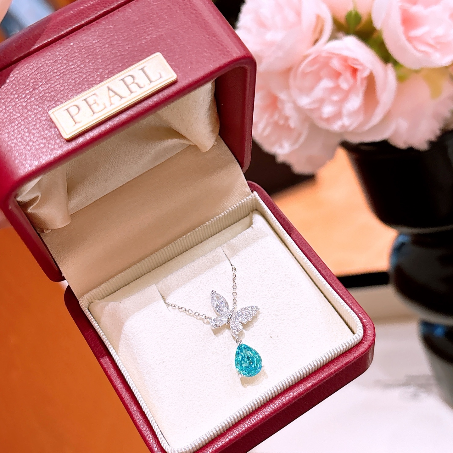 Nickel Free Silver High Carbon Diamond Necklace Intellectual Proposal