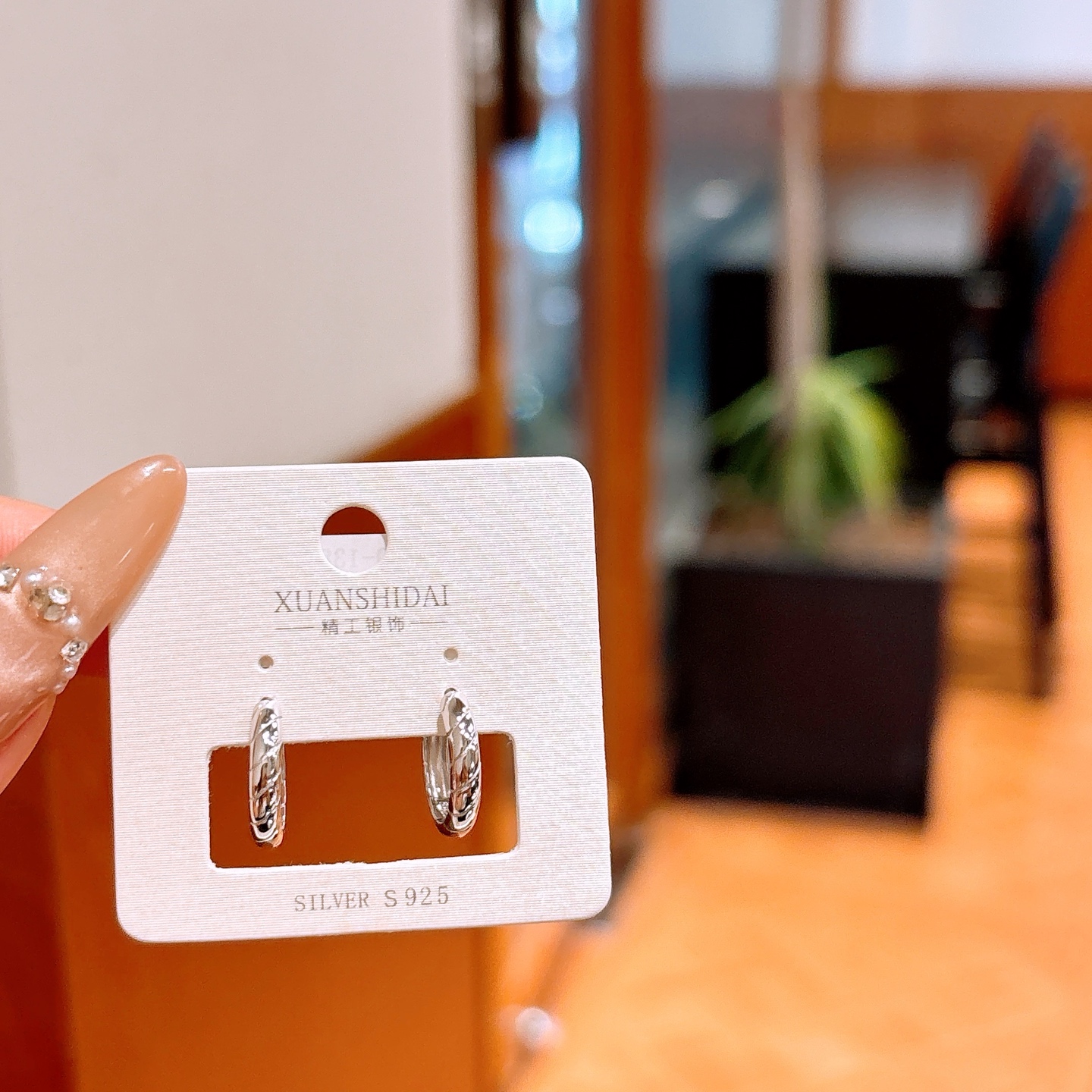 Fine Silver Ear Cuffs Romantic Mother's Day Silver