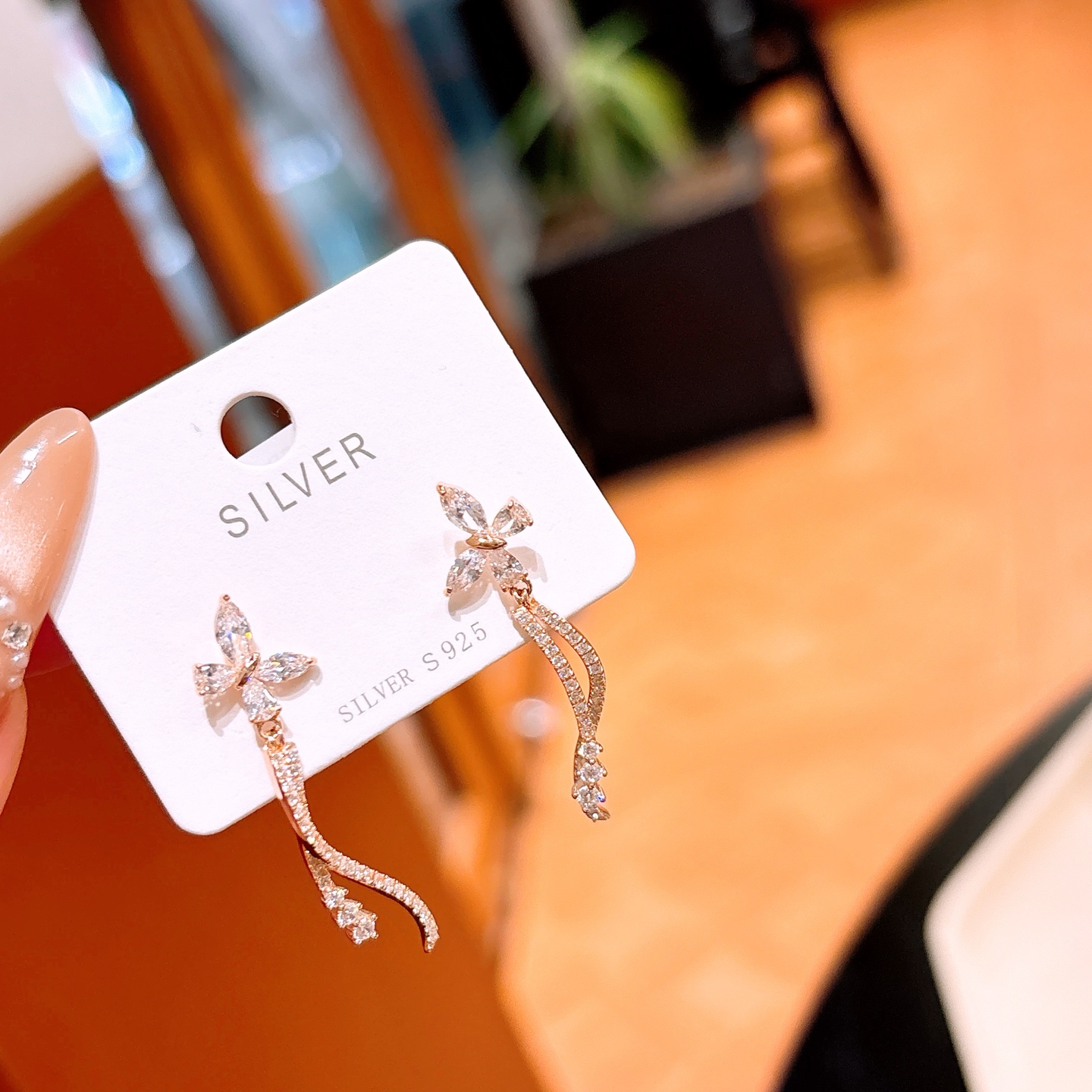 Low Allergy Silver Earrings Soft Anniversary Gold