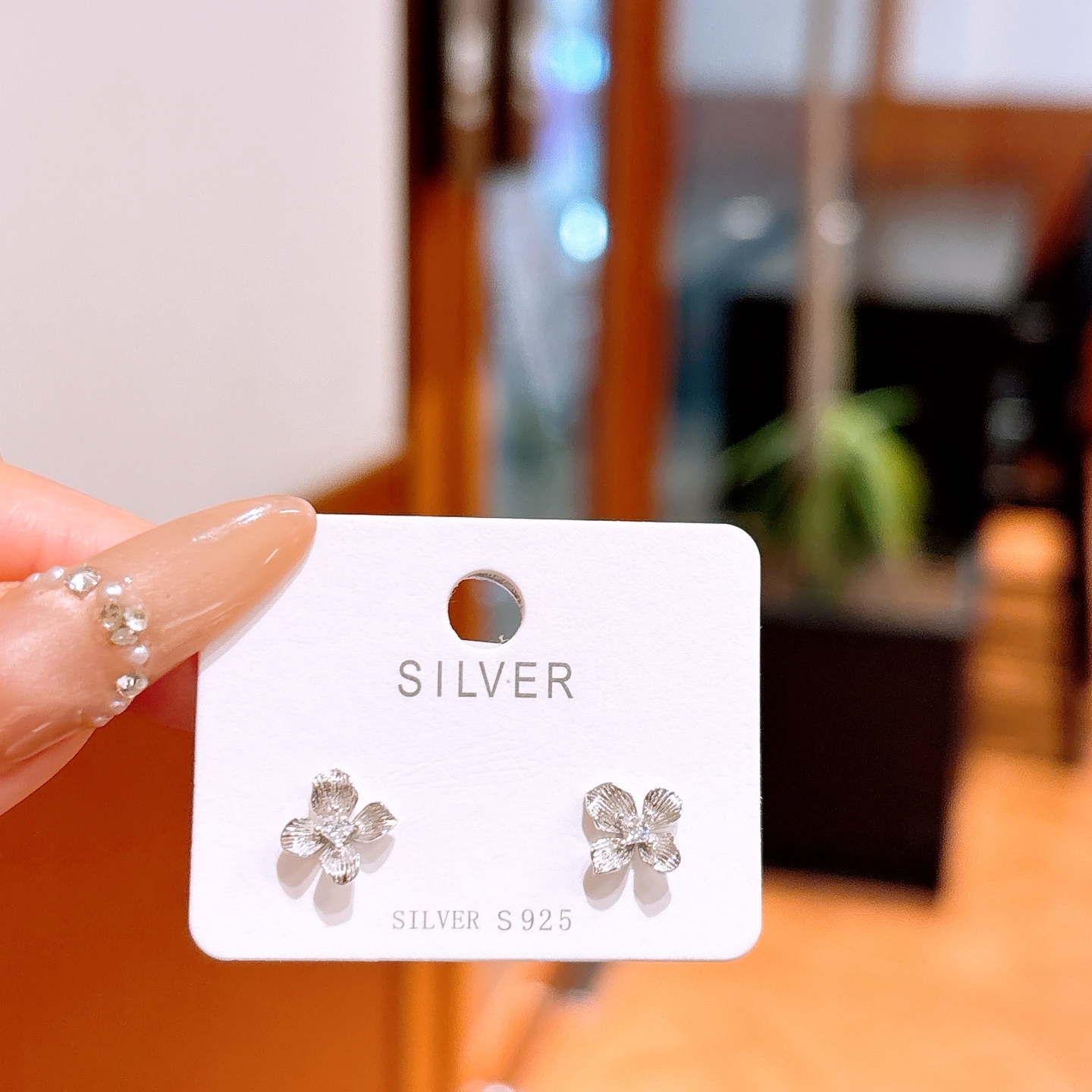 Nickel Free Silver Earrings Sweet & Cool Gift for Her Gold