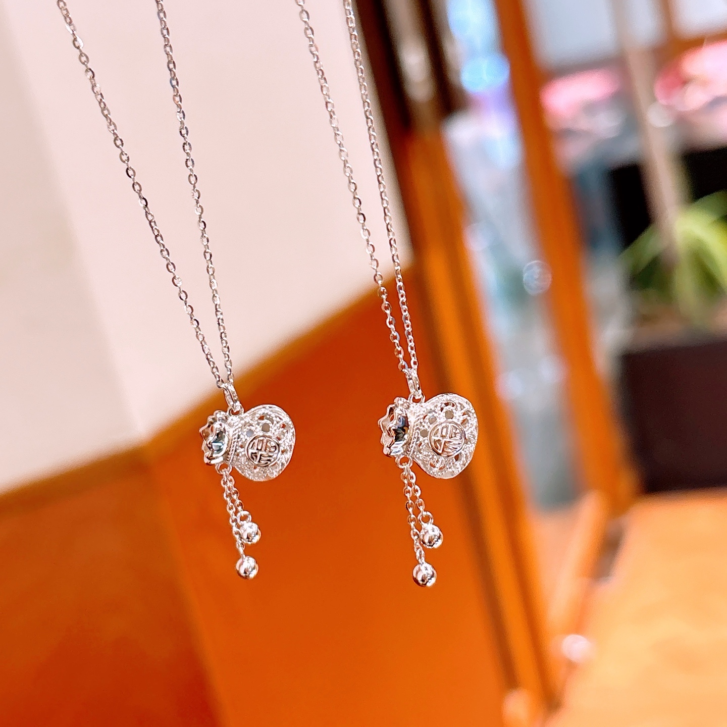 インスタ風高品質シルバーネックレスシルバー ギフト