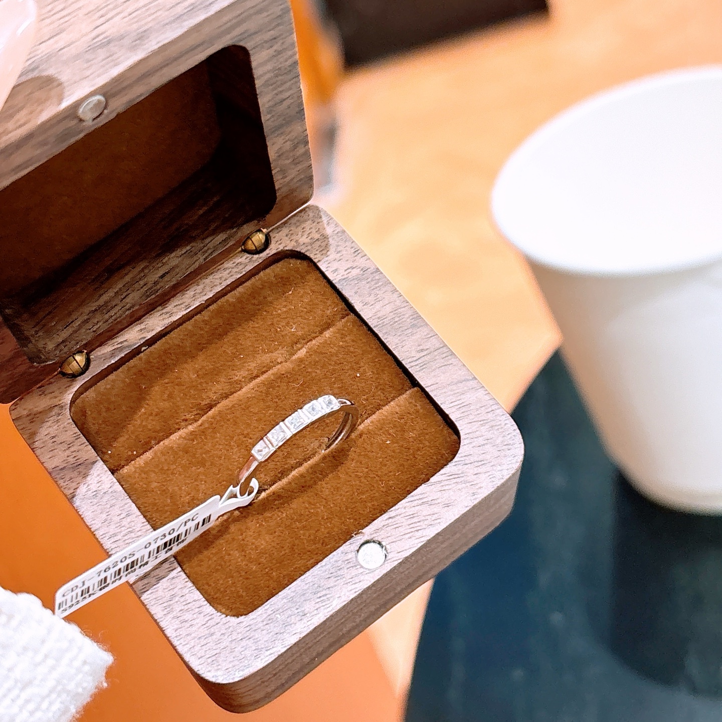 Hypoallergenic Silver Ring Soft Workplace Silver