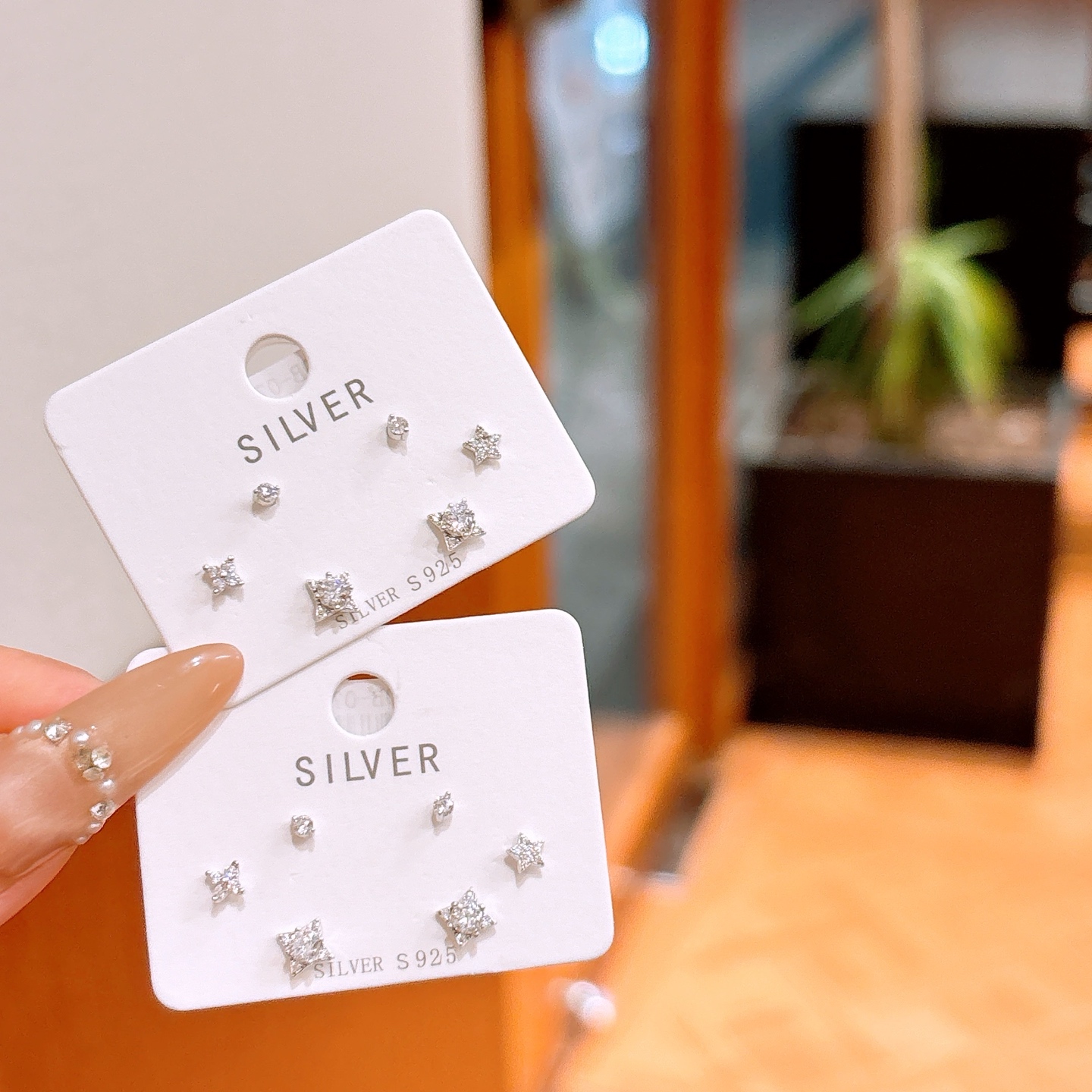 Fine Silver Earrings Gentle Proposal Silver