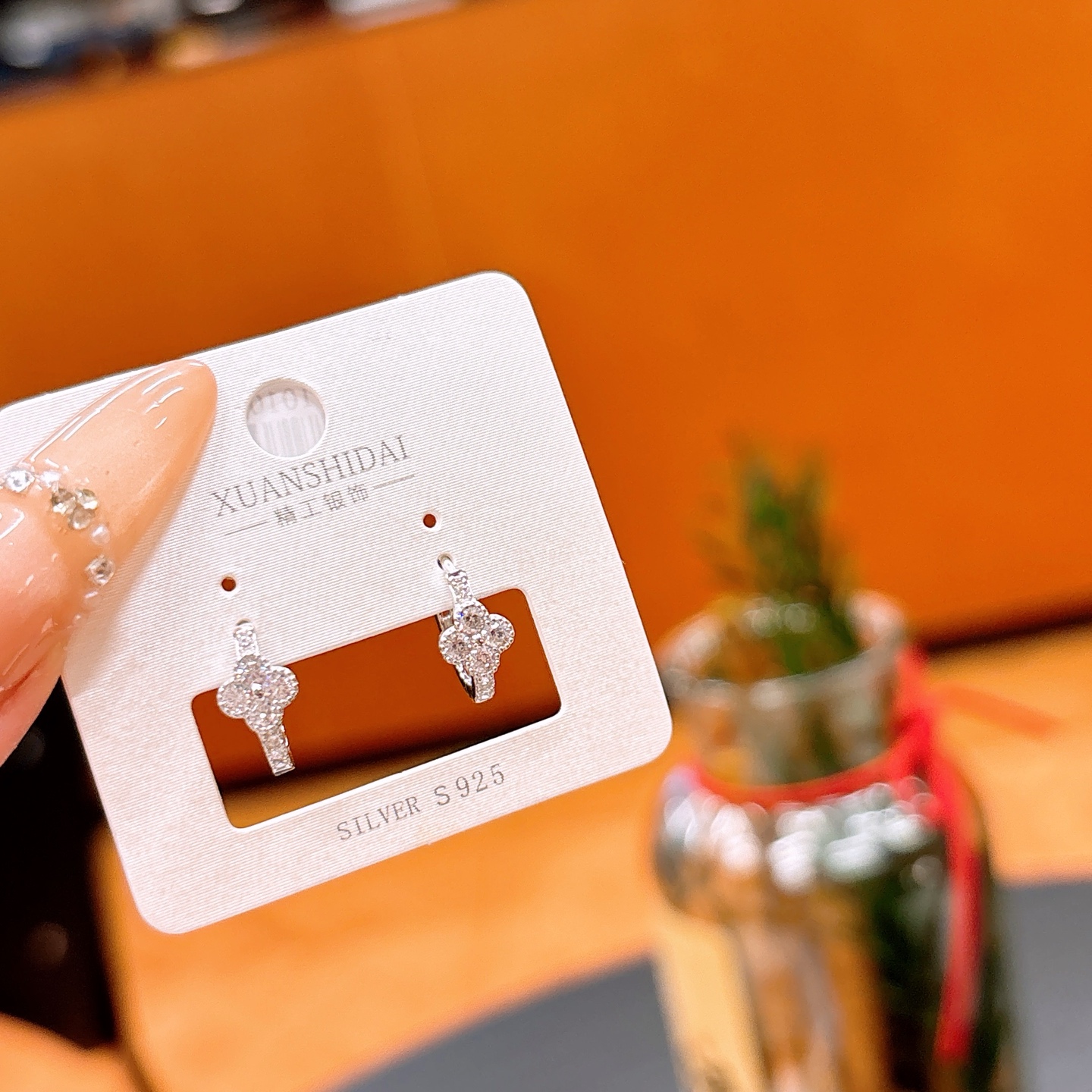 925 Silver Ear Cuffs Intellectual Party Silver