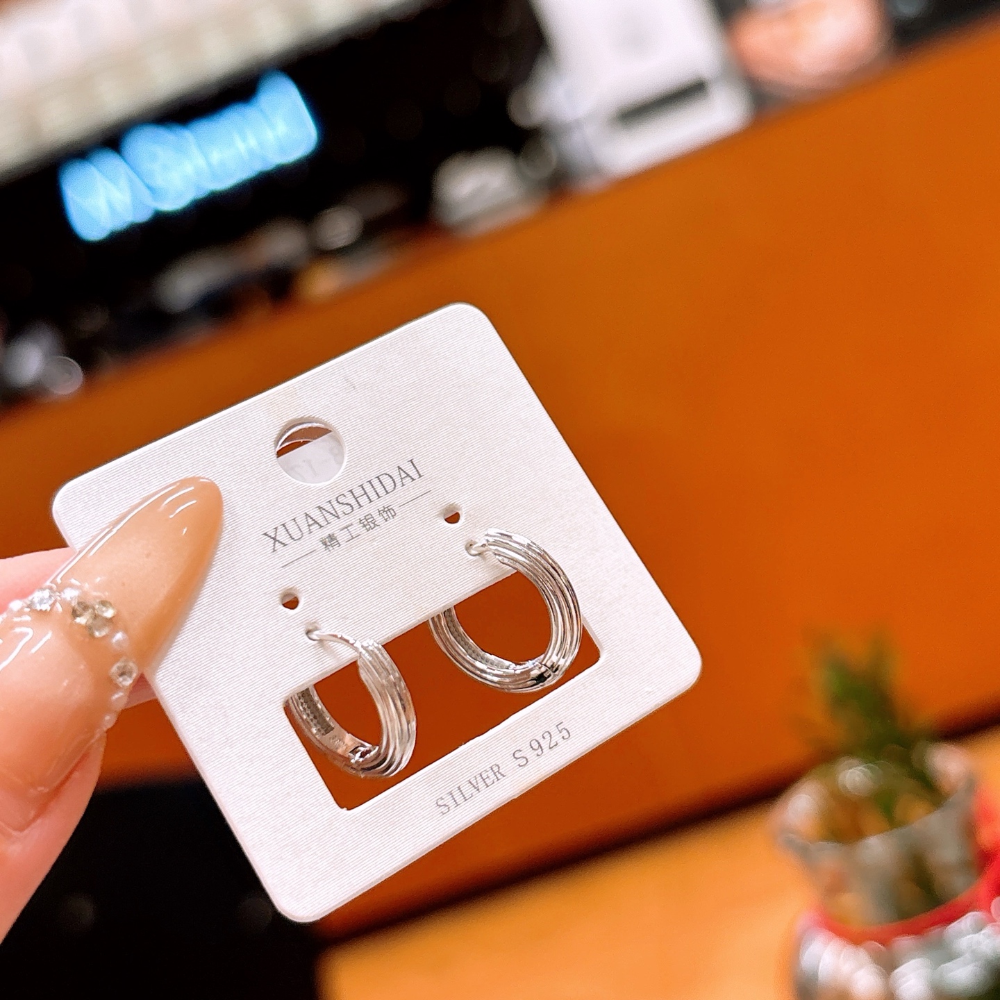 S925 Sterling Silver Ear Cuffs Premium Mother's Day Silver