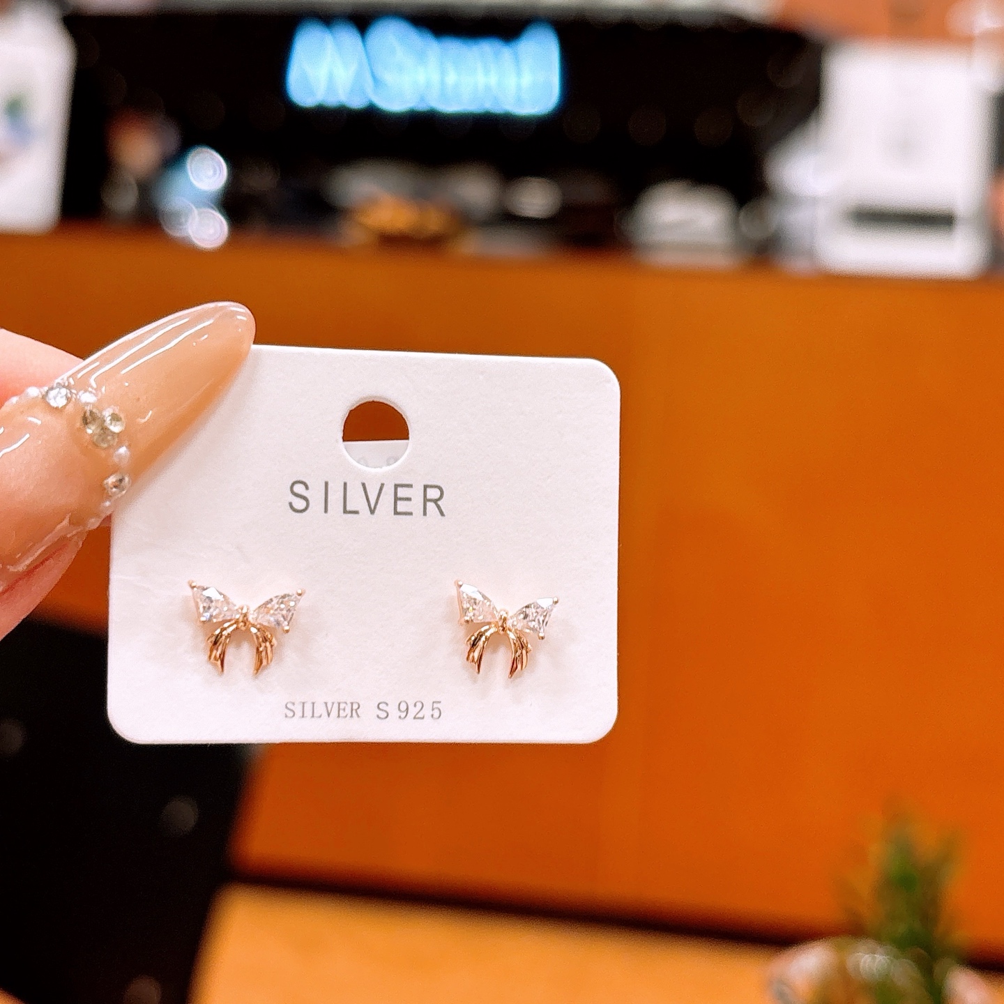 Hypoallergenic Silver Earrings Elegant Party Silver