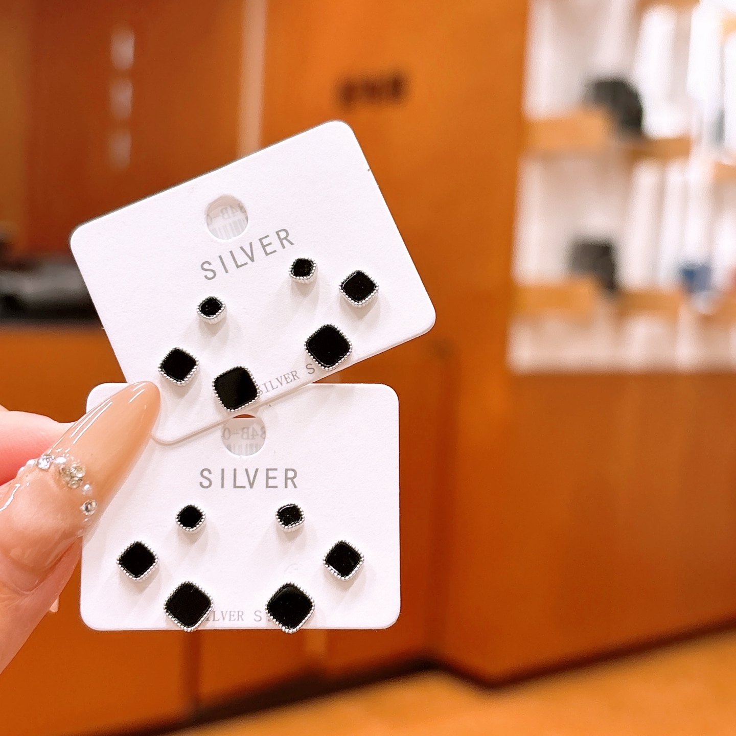 Nickel Free Silver Earrings Chic Self-love Silver