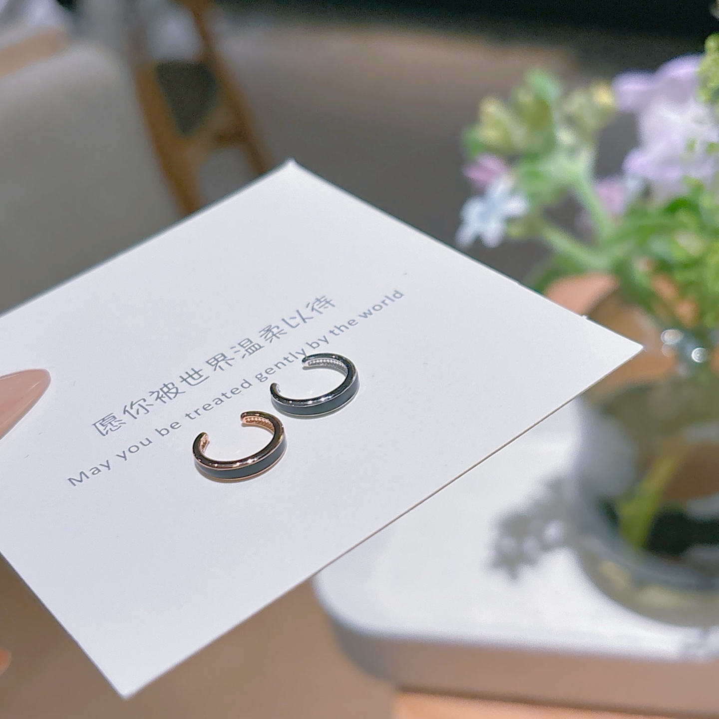 Fine Silver Clip-on Earrings Artistic Housewarming Gold