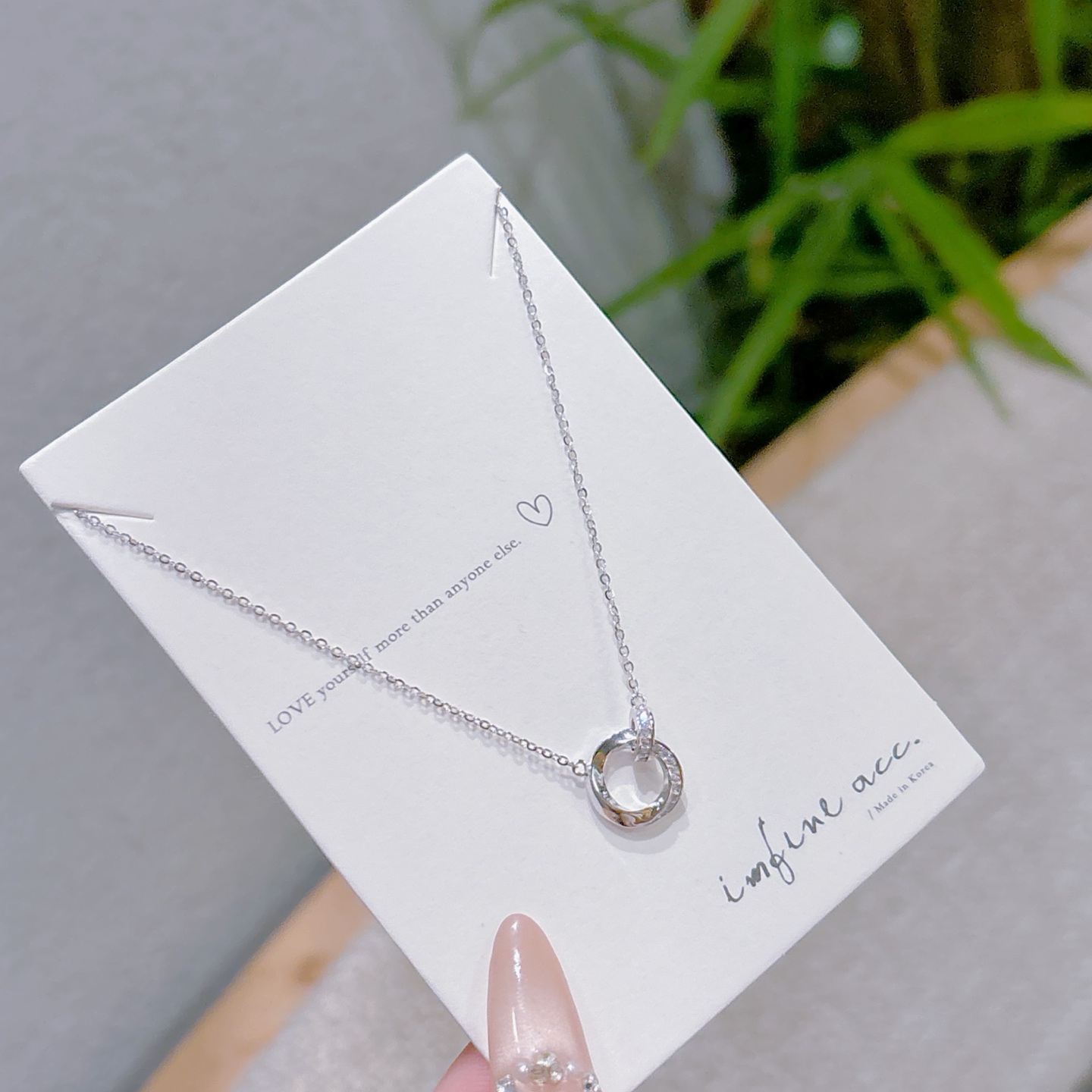 Nickel Free Silver Necklace Fashion Proposal Silver