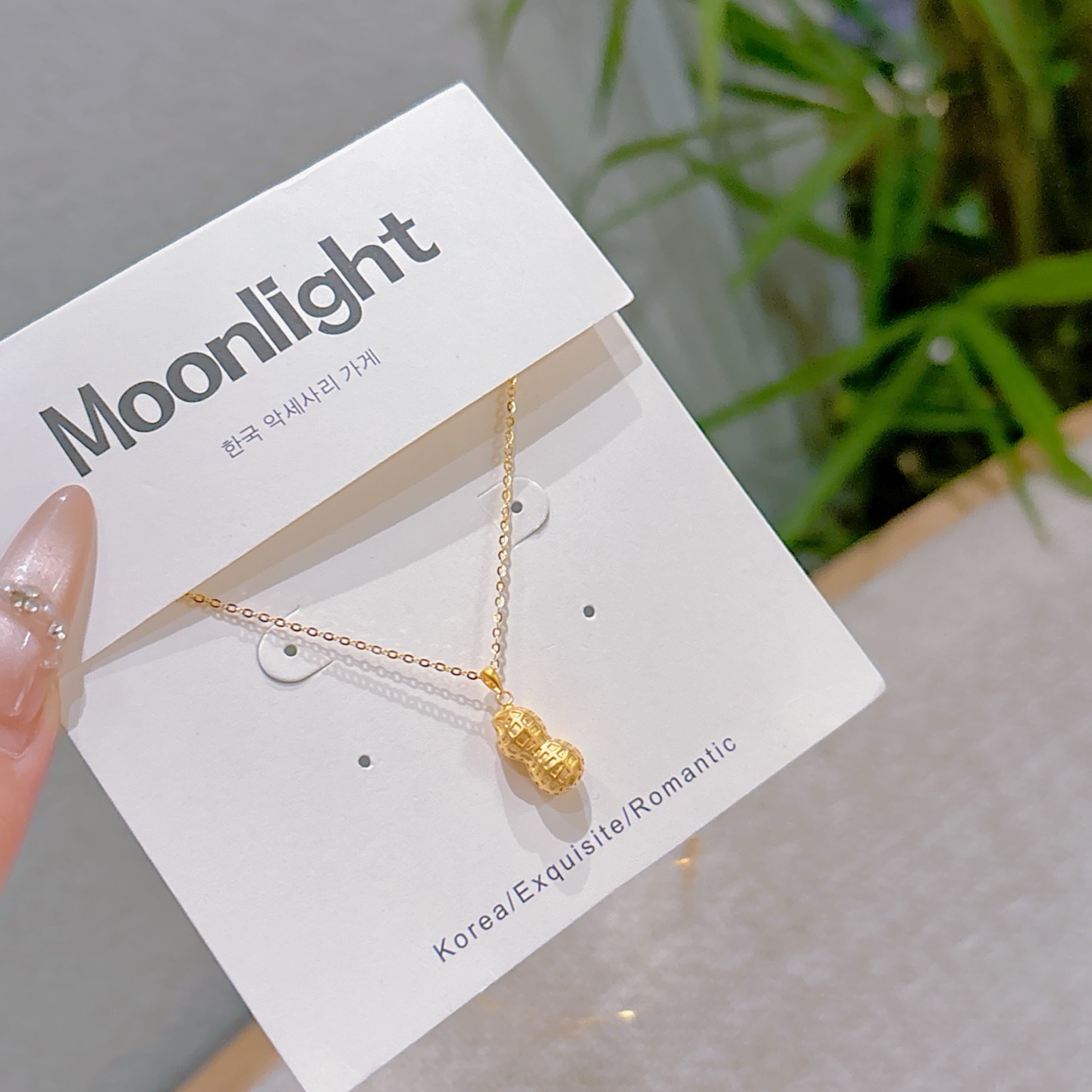 S925 Sterling Silver Necklace Fresh Banquet Silver