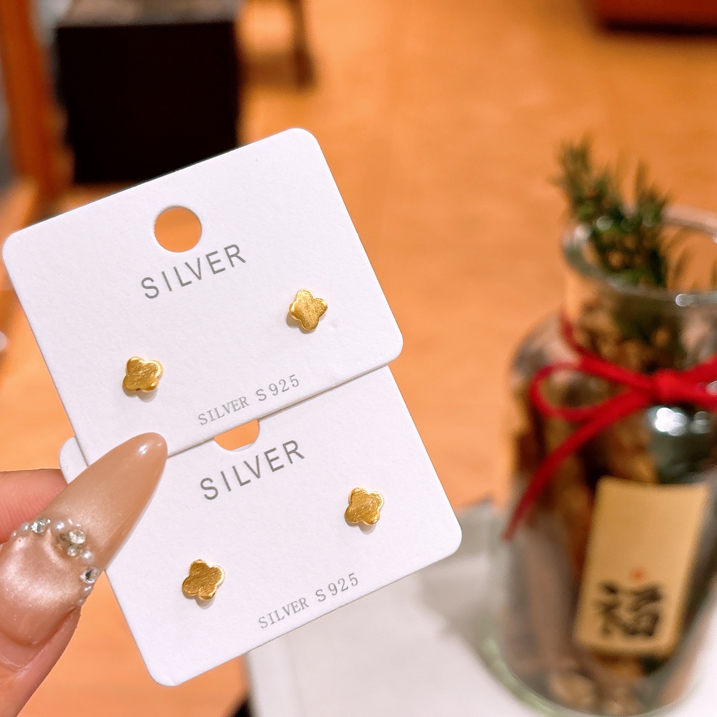 Hypoallergenic Silver Earrings Cute Travel Silver