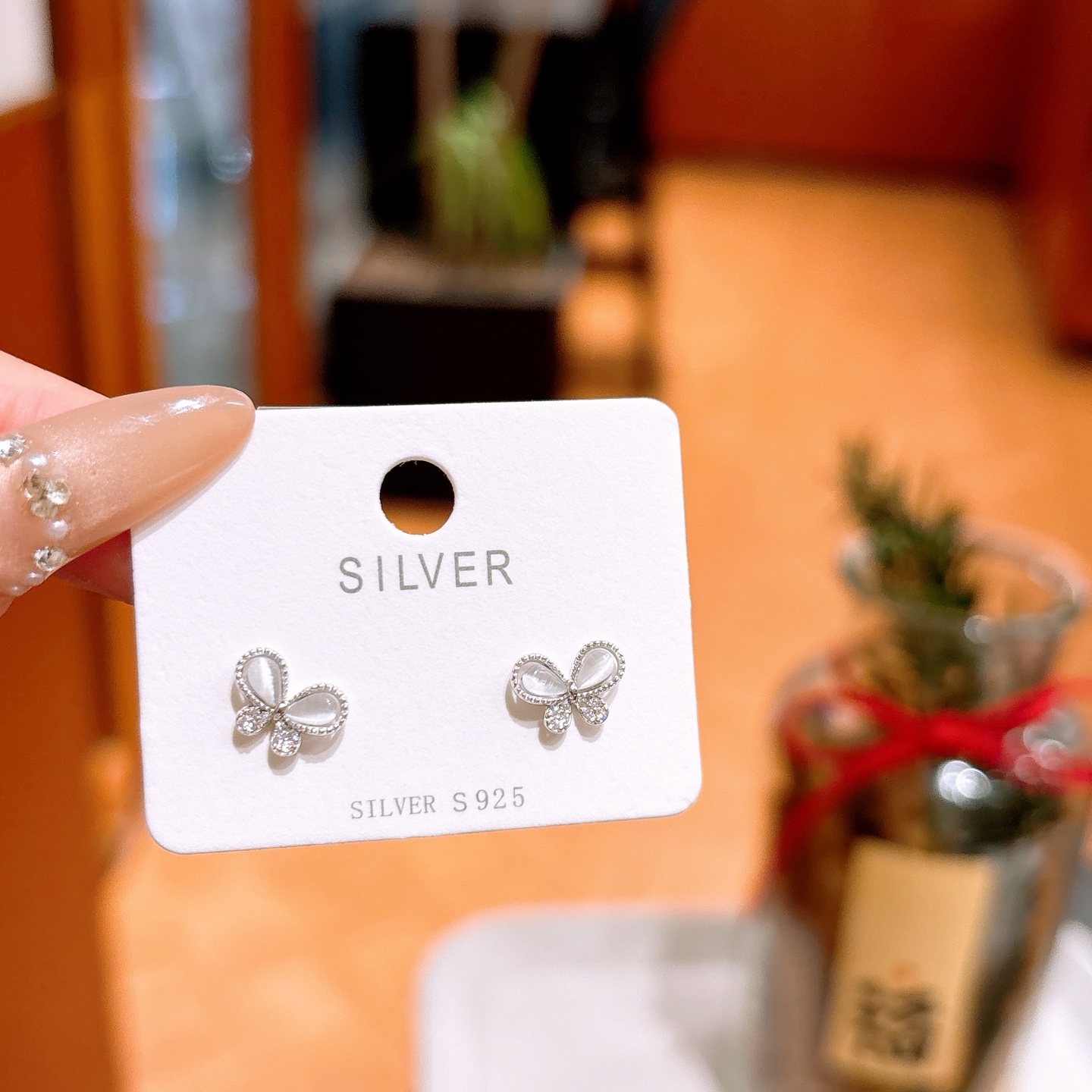 Low Allergy Silver Earrings Premium Date Night Silver