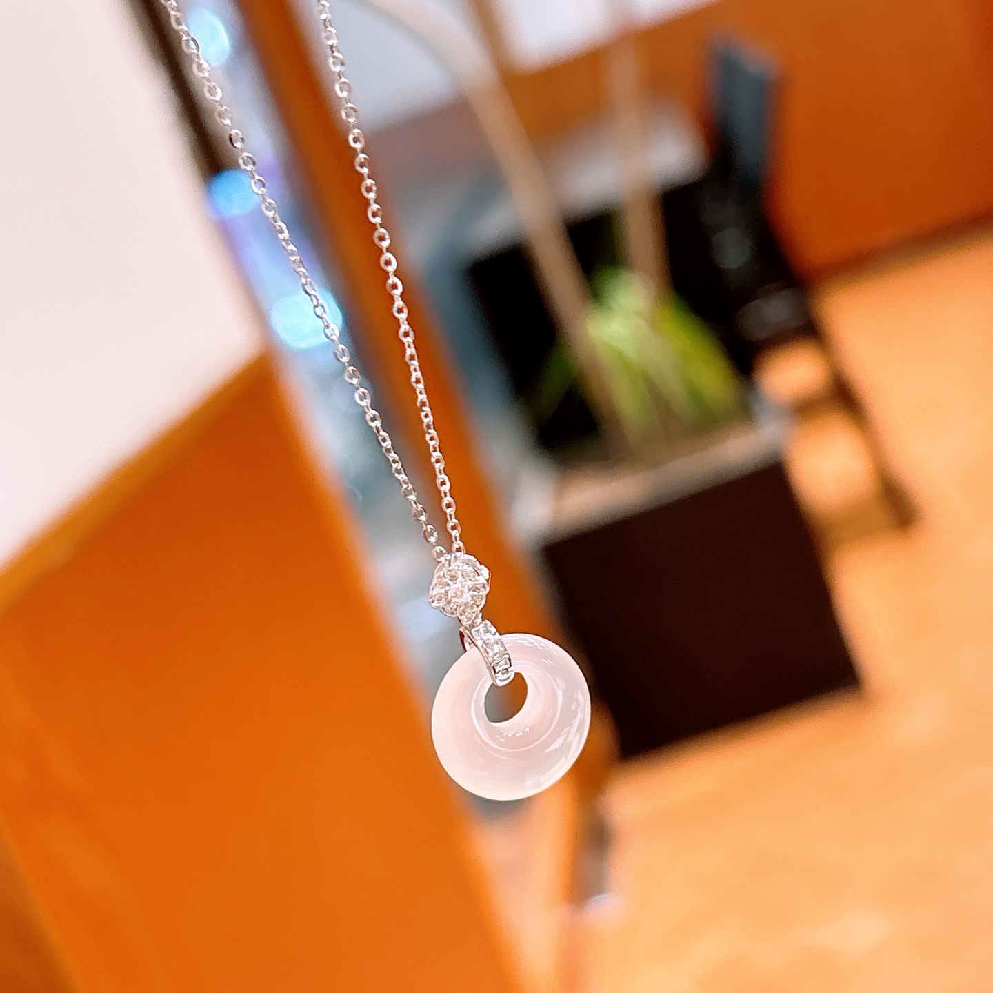 S925 Sterling Silver Necklace Girly Party Gold