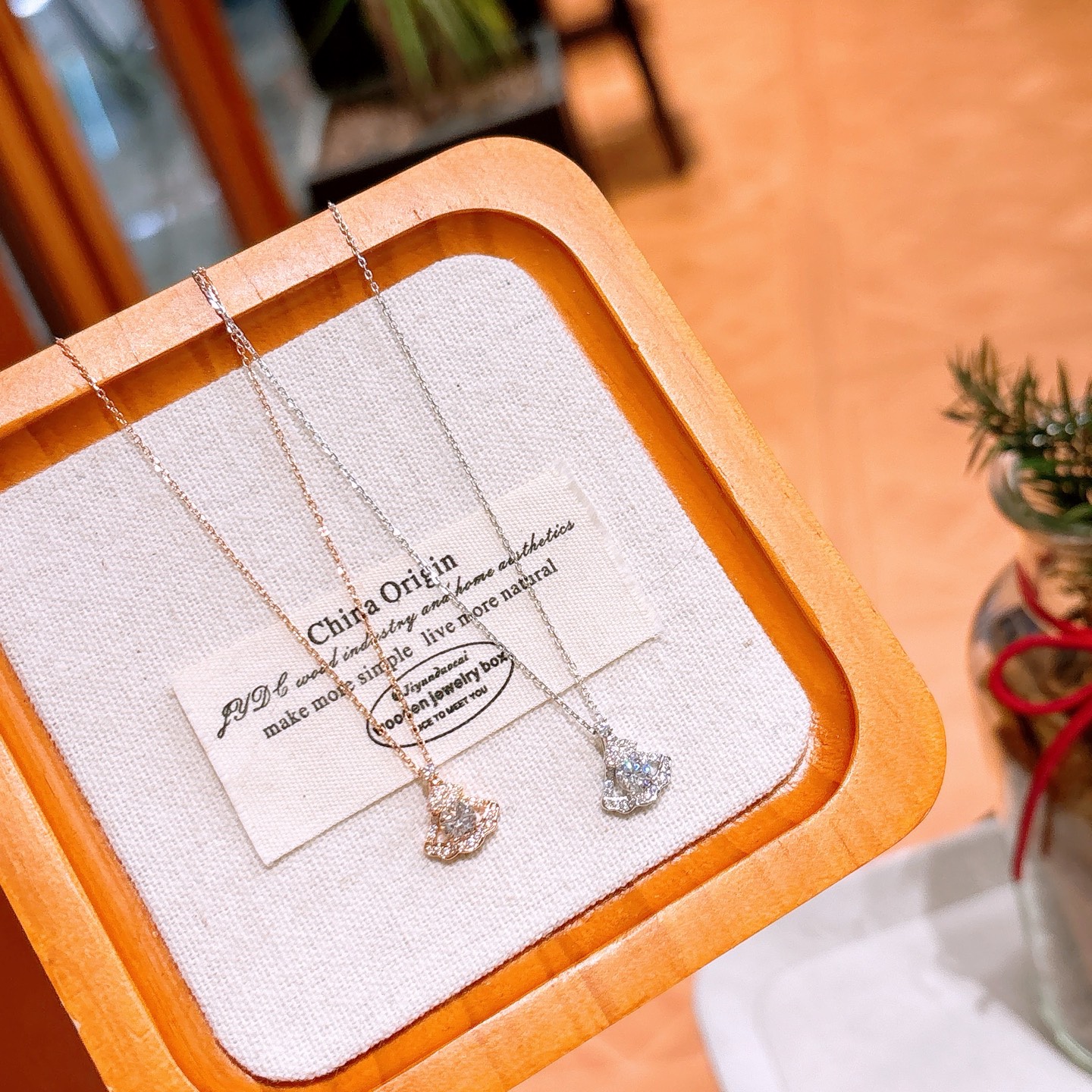 Low Allergy Silver Necklace Girly Wedding Silver