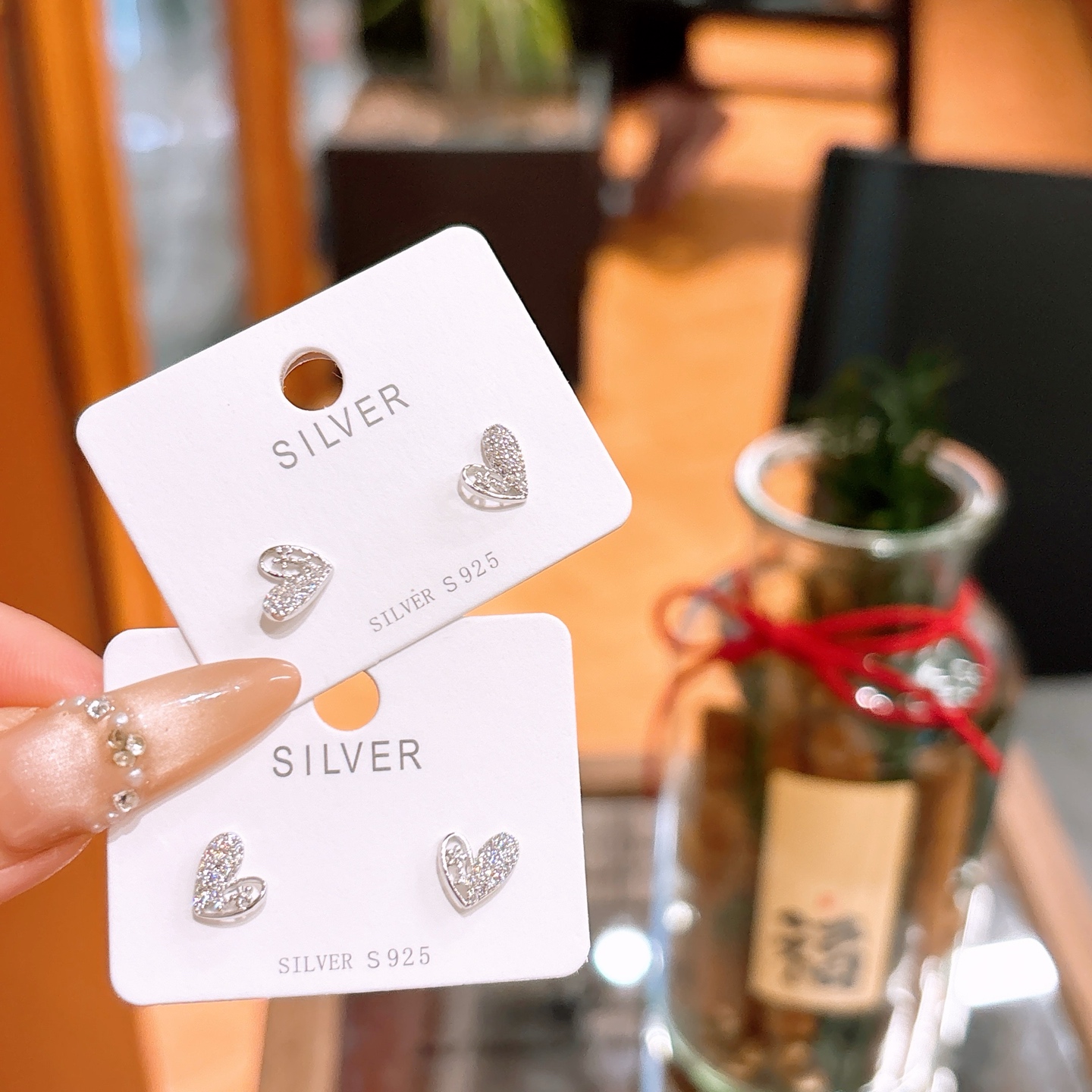 Solid Silver Earrings Forest Bestie Gift Silver