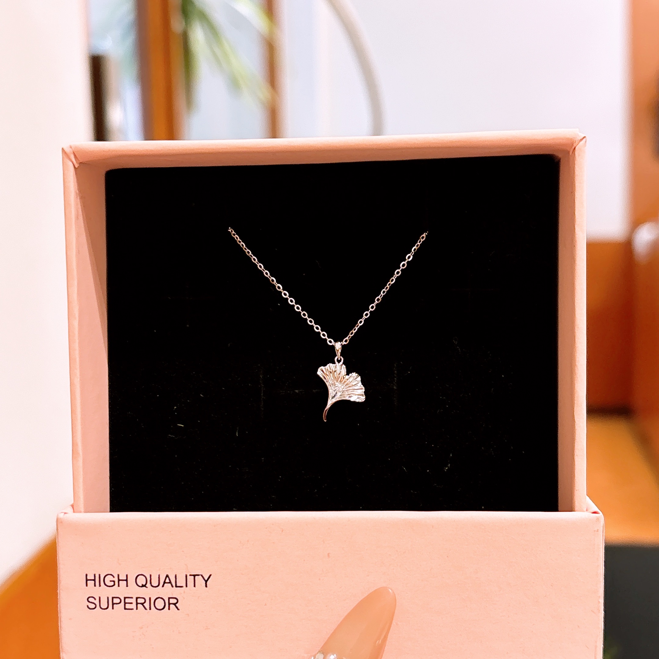 Hypoallergenic Silver Necklace Delicate Bestie Gift Gold