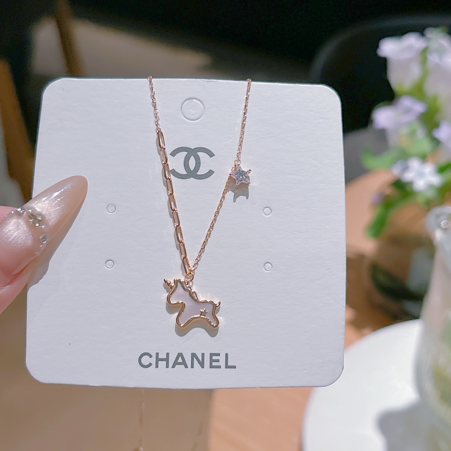 925 Silver Necklace Cute Father's Day Gold