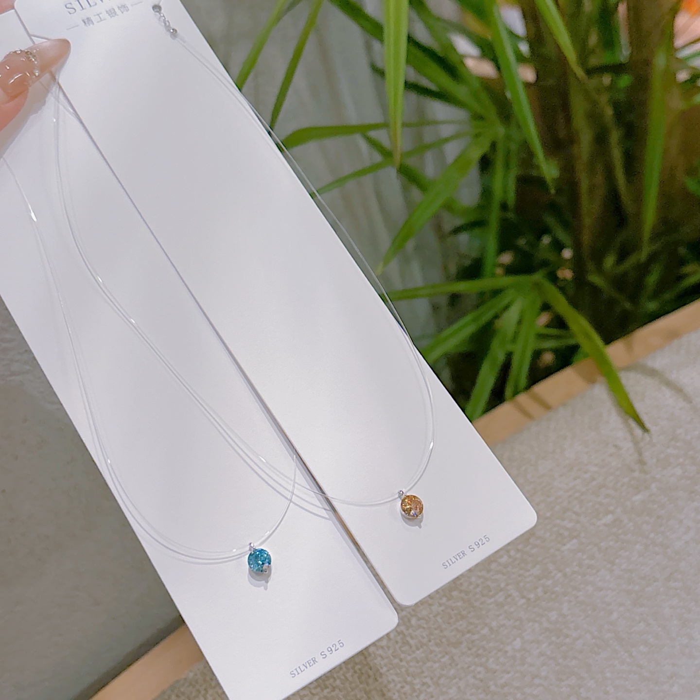 Fine Silver Necklace Sweet Banquet Silver