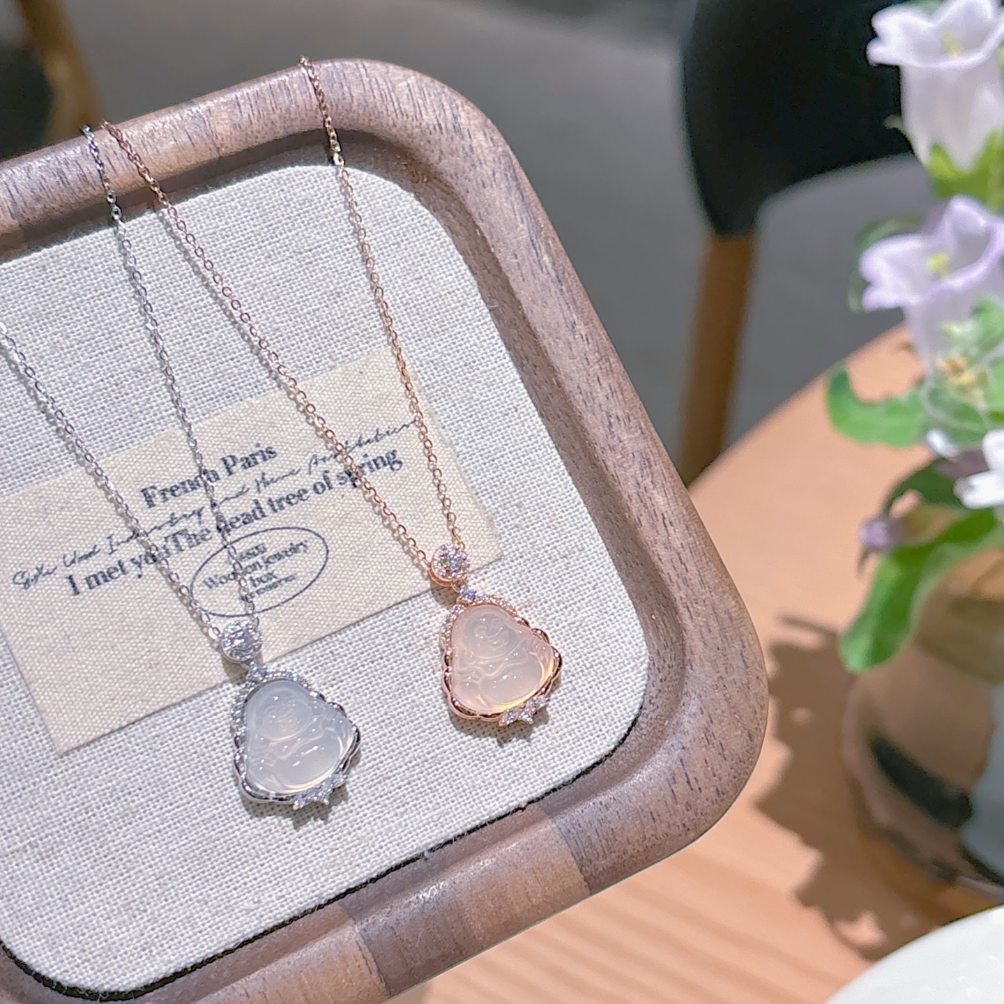 Low Allergy Silver Necklace Artistic Father's Day Silver