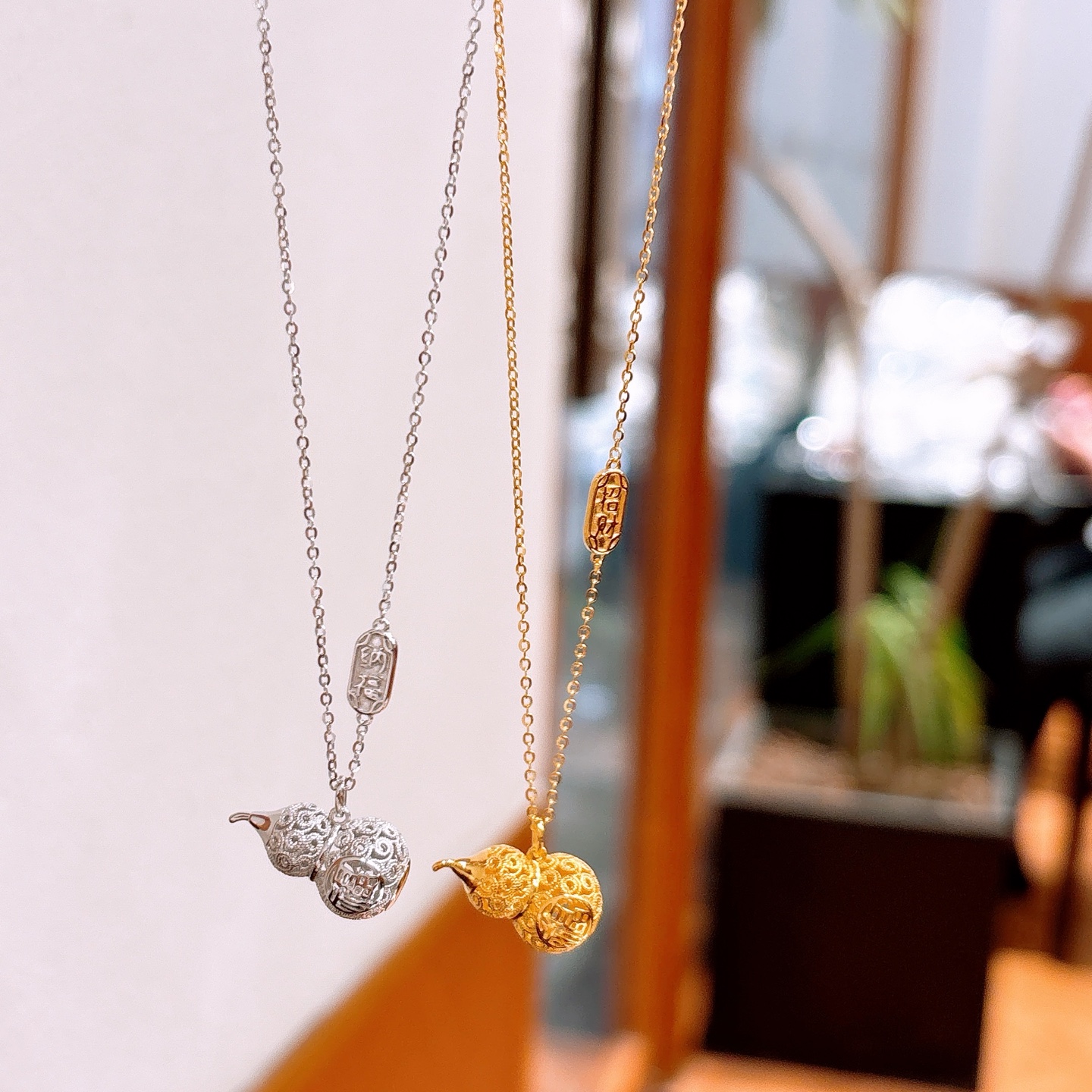 925 Silver Necklace Sweet & Cool Bestie Gift Gold