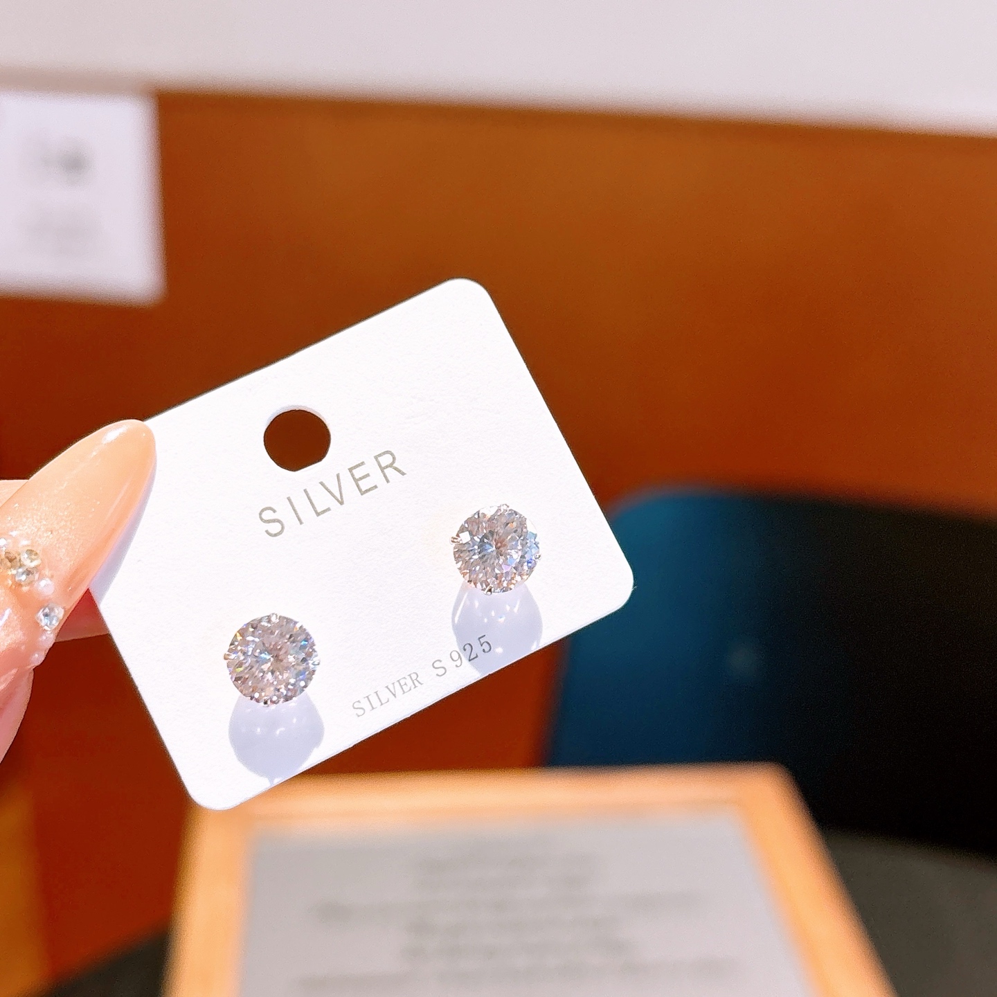 Fine Silver Earrings Dainty Housewarming Silver