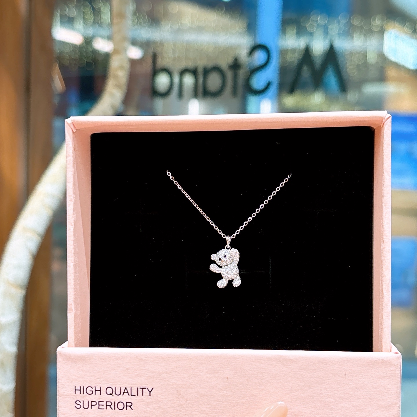 Nickel Free Silver Necklace Cute Housewarming Silver