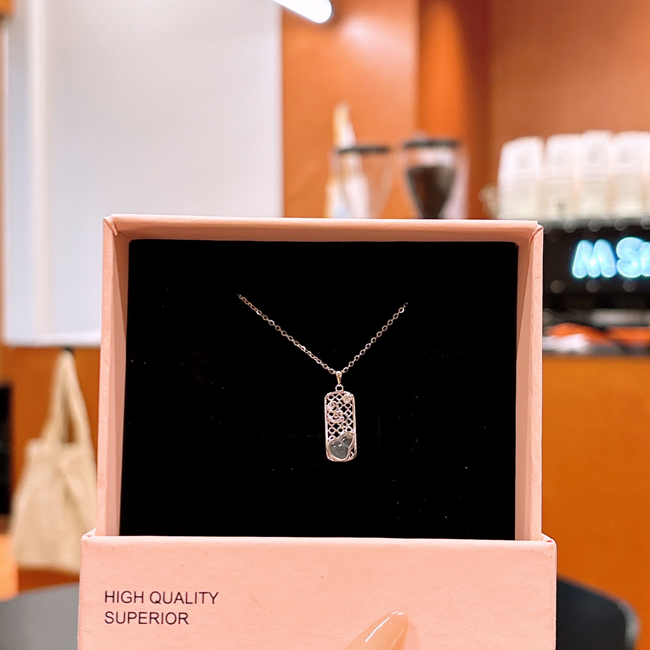 Fine Silver Necklace Vintage Self-love Silver