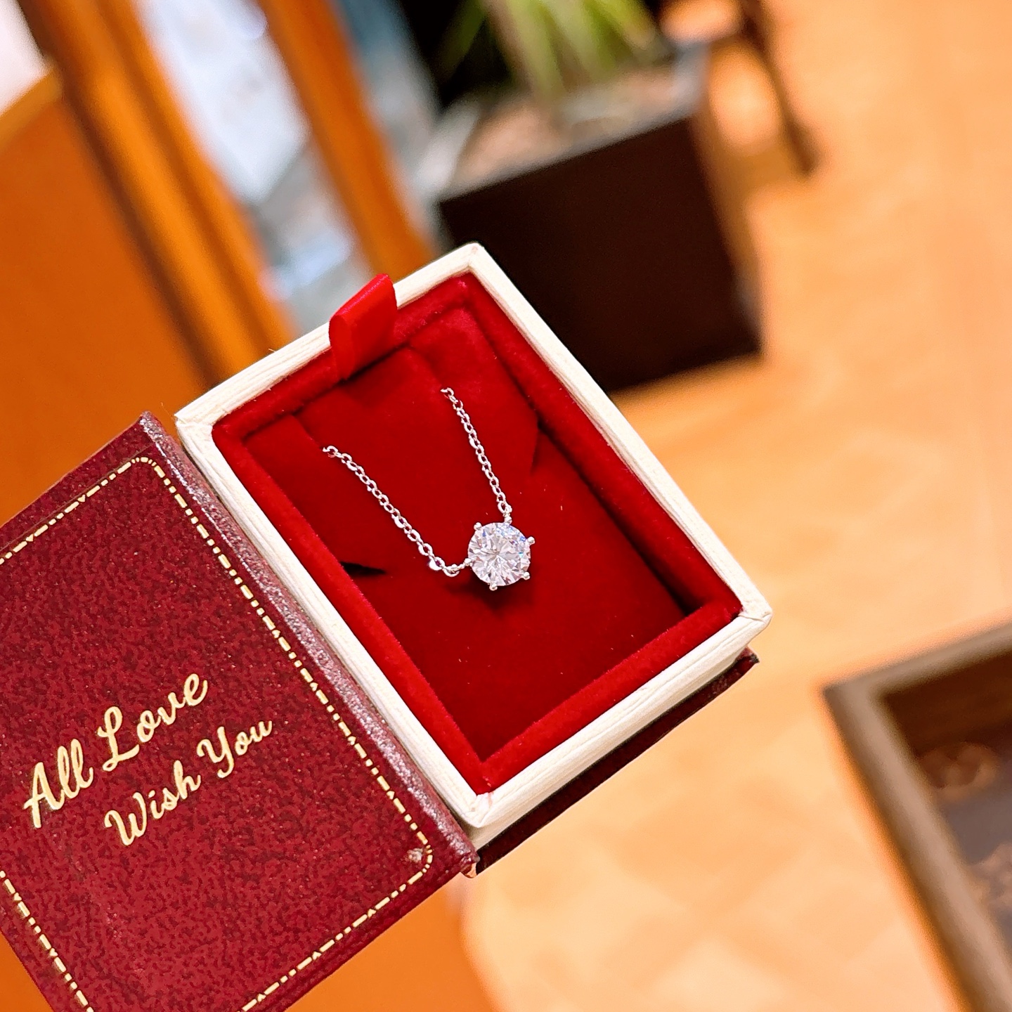 925 Silver Necklace Soft Spring Festival Silver